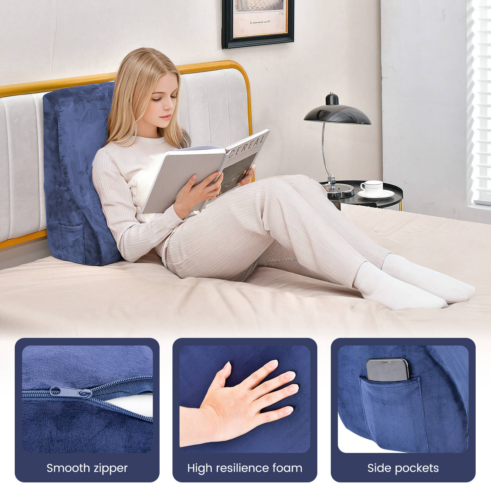 Costway CSHY004413 Orthopedic-Pillows-Cushions - View #6