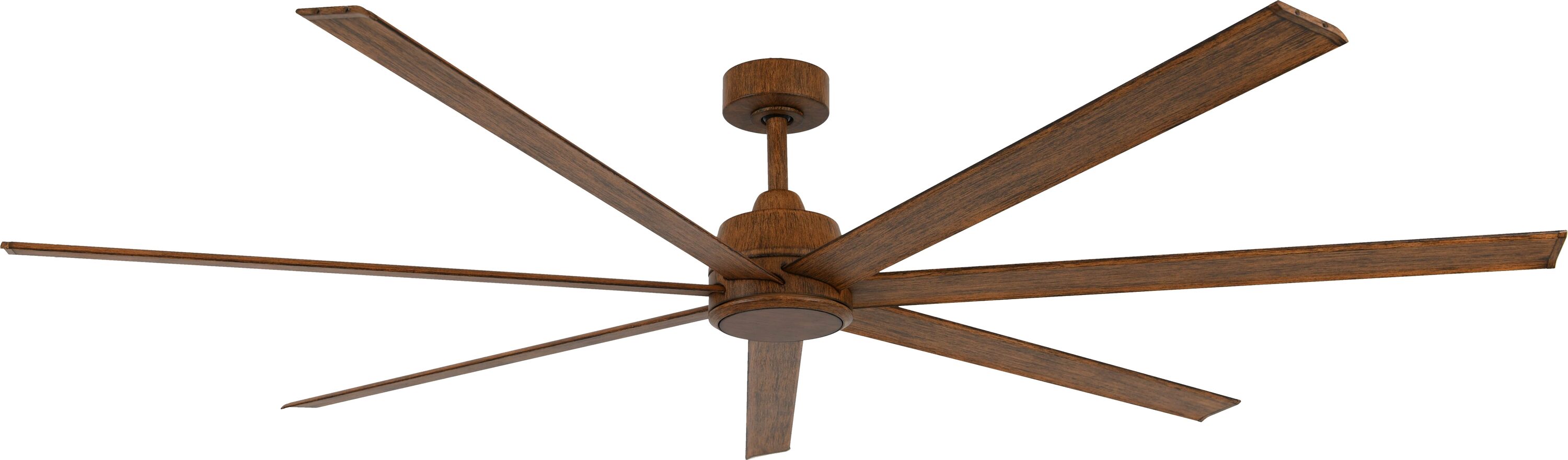 Lucci Air 51611001 Atlanta 72-in Outdoor Koa with Koa Blades Ceiling Fan With Light - Remote Included ( 7 -Blade )
