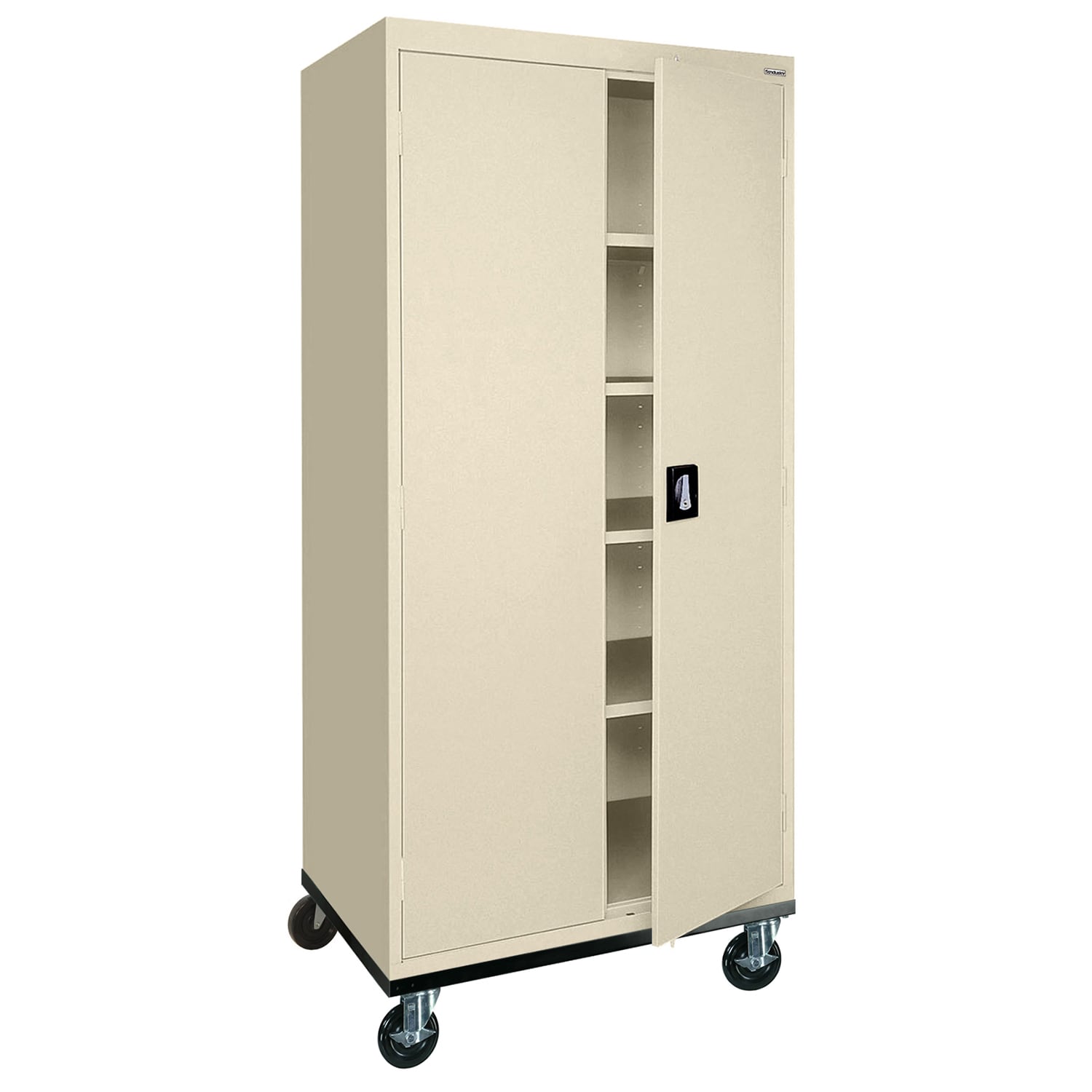 Steel Freestanding Garage Cabinet in Brown/Tan (36-in W x 78-in H x 24-in D) | - Sandusky TAWR362472-07