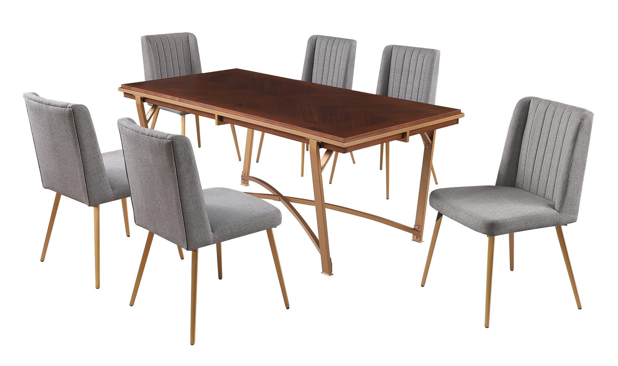 FARATI D2002DC-GREY Dining-Chairs - View #7