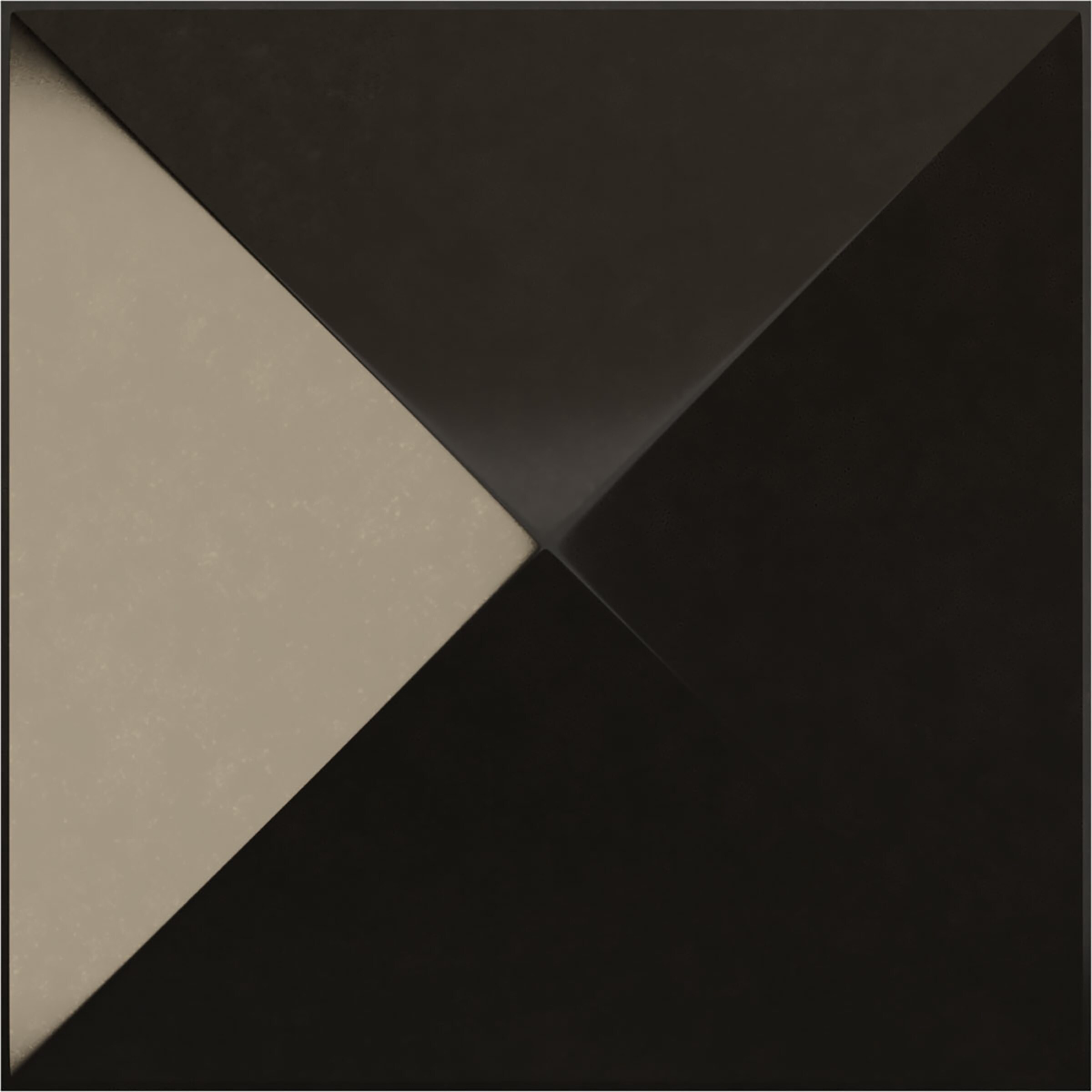 Ekena Millwork WP12X12SKECA-CASE-12 11-7/8-in x 11-7/8-in Embossed Paintable/Stainable Black PVC Wall Panel ( 12 -Pack, Covers 11.76-sq ft )