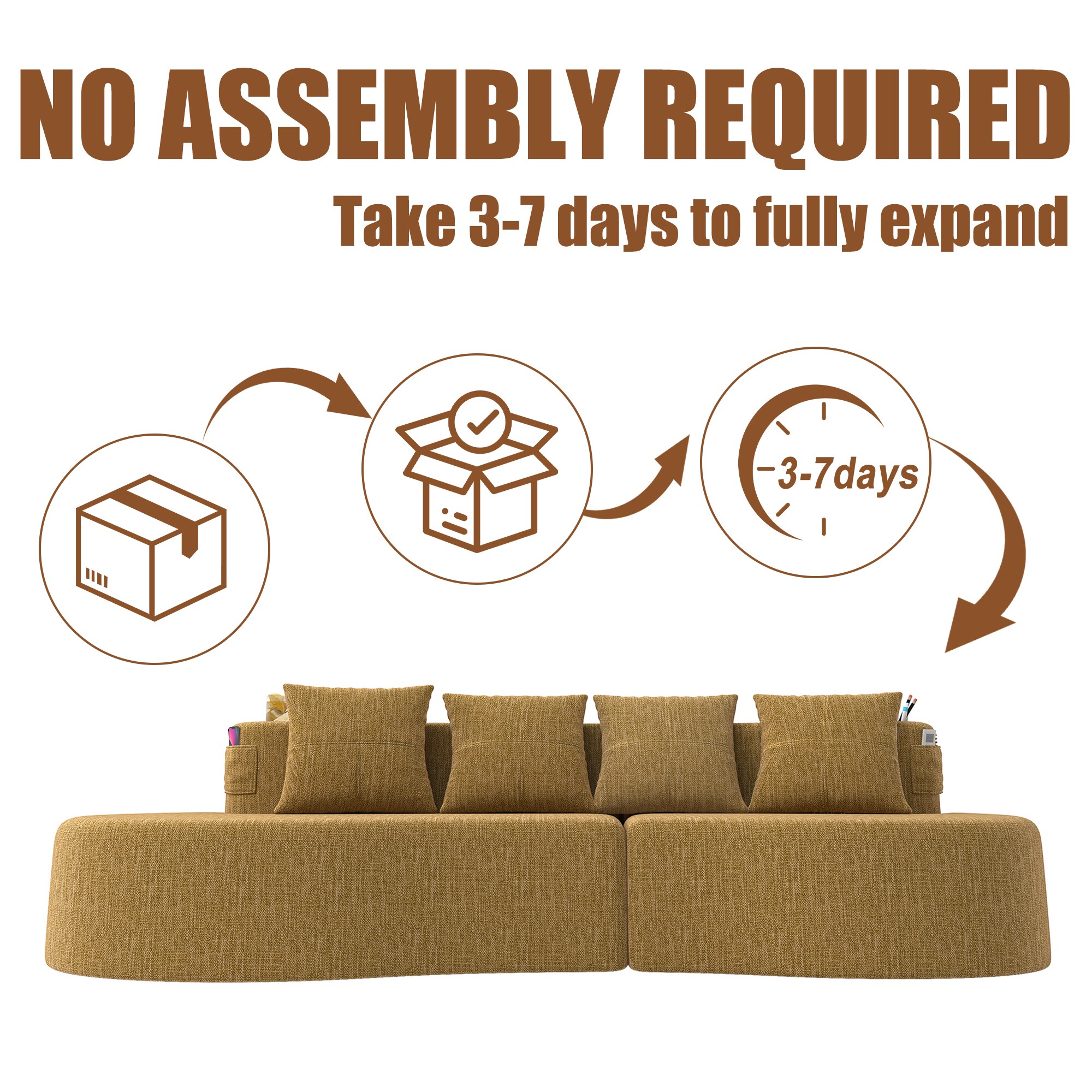 Tinyhomie LW-Y-OR-9435 Sofas-Loveseats - View #4