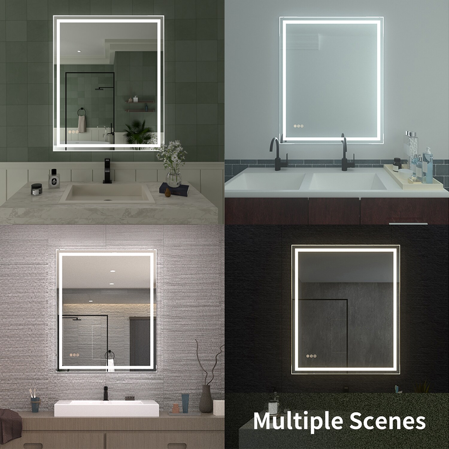 TaiMei MD04-3036SF1 Framed-Bath-Mirrors - View #12