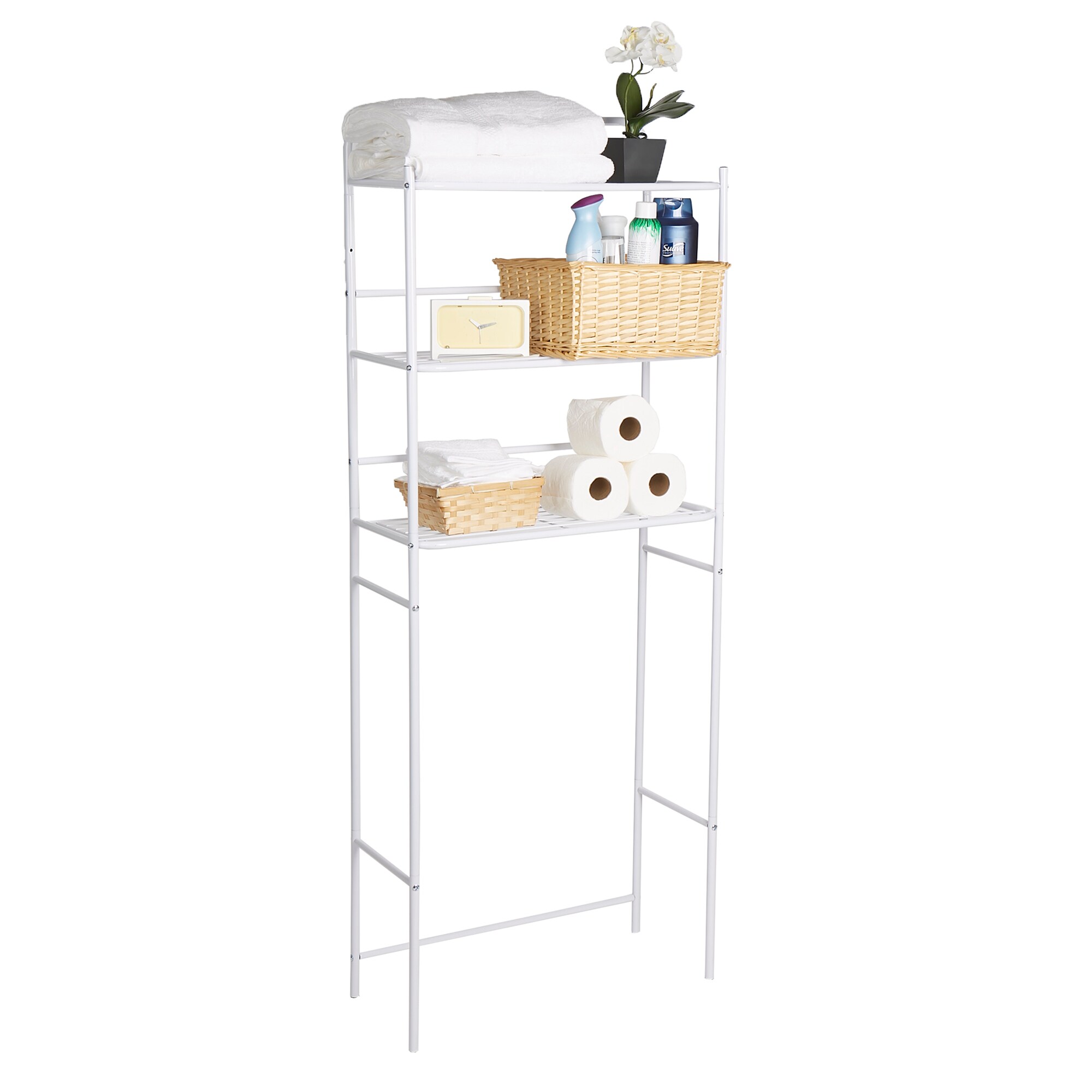 Mind Reader 3 Tier Over The Toilet Bathroom Organizer : Target