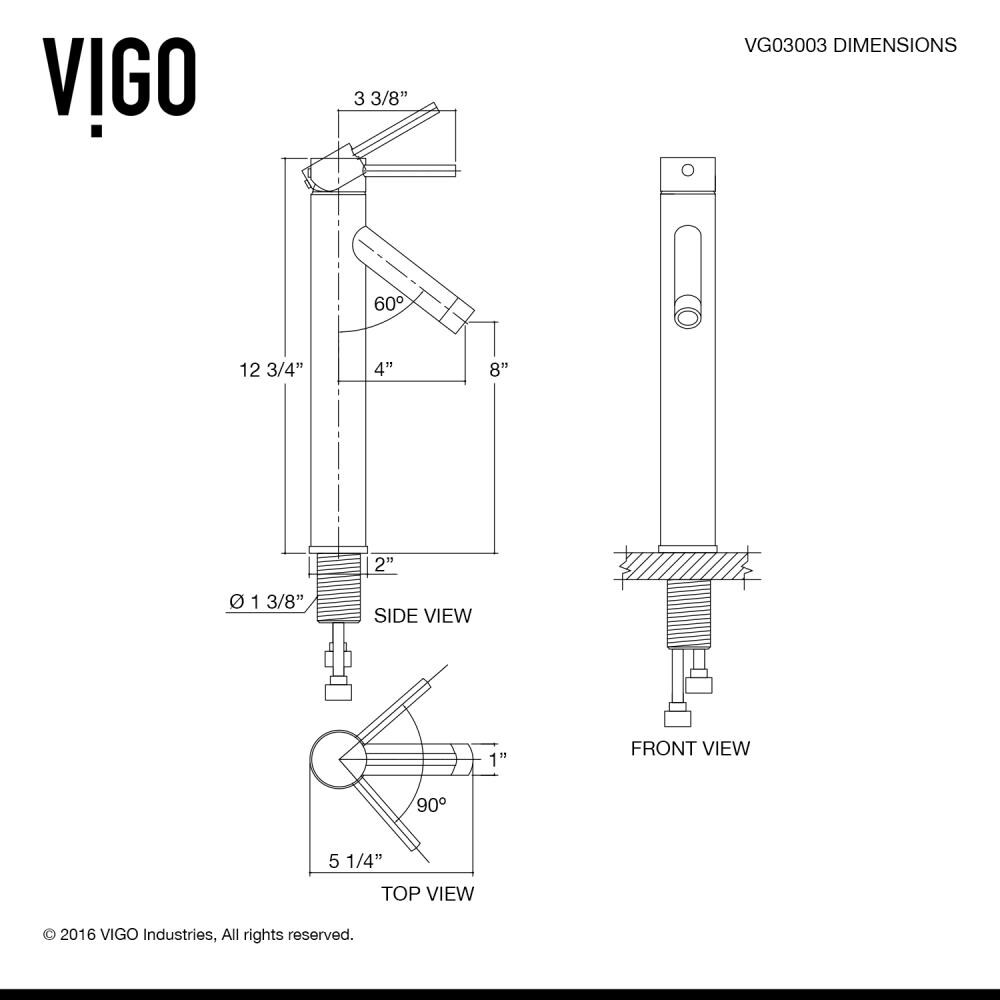 VIGO VGT1022 Bath-Sink - View #15
