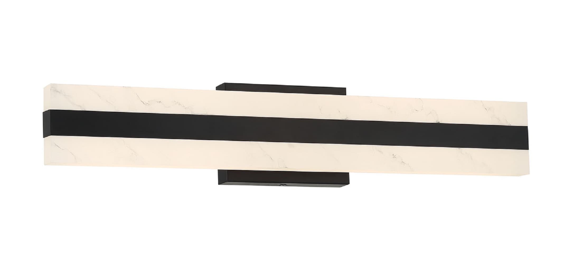 Origin 21 46970-LWUBM Emporia 24-in 1 -Light Matte Black Modern/contemporary Vanity light bar