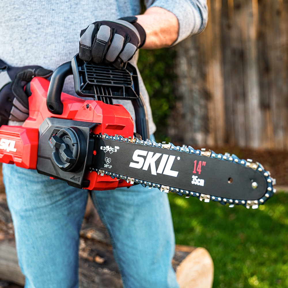 SKIL 40-volt 14-in Brushless Battery 2.5 Amp 2.5 Ah Chainsaw