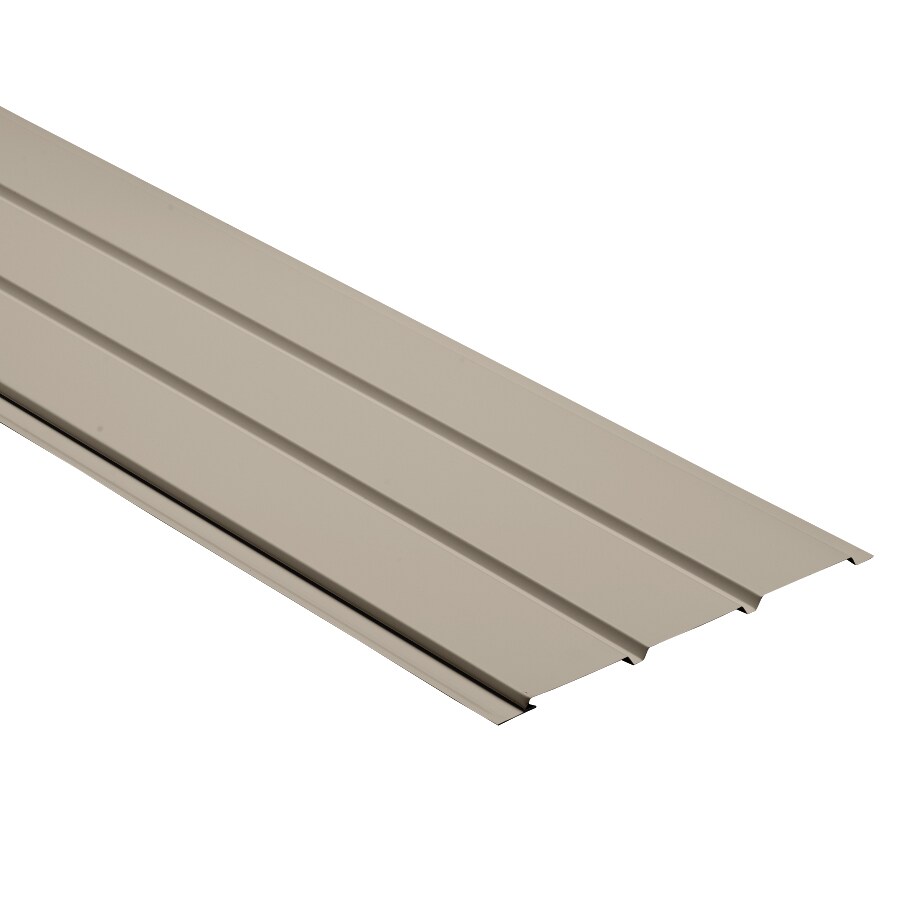 Durabuilt 12-in x 144-in 120 Stone Clay Aluminum Solid Soffit at Lowes.com