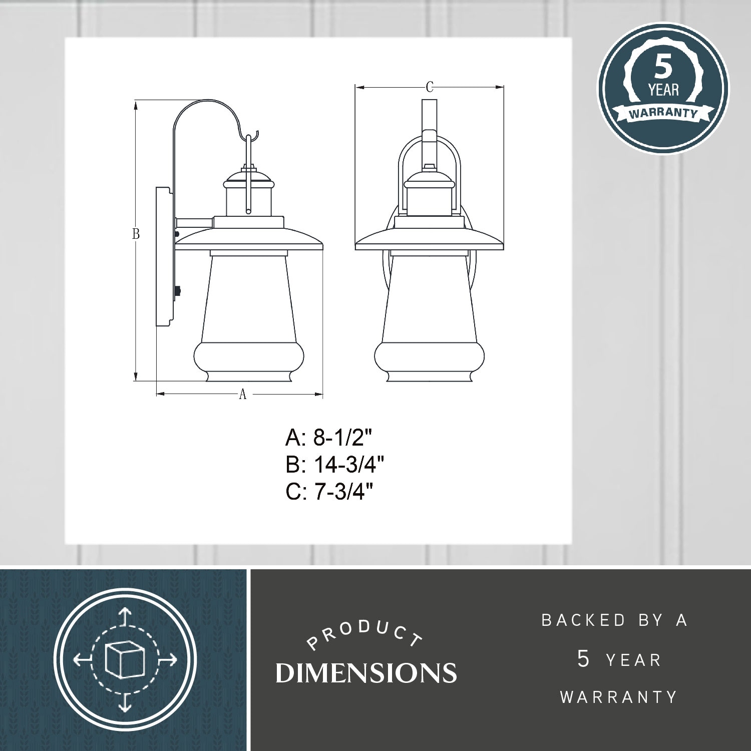 Bridgeport 14.75" Bronze Cylinder Outdoor Wall Light with Seeded Glass