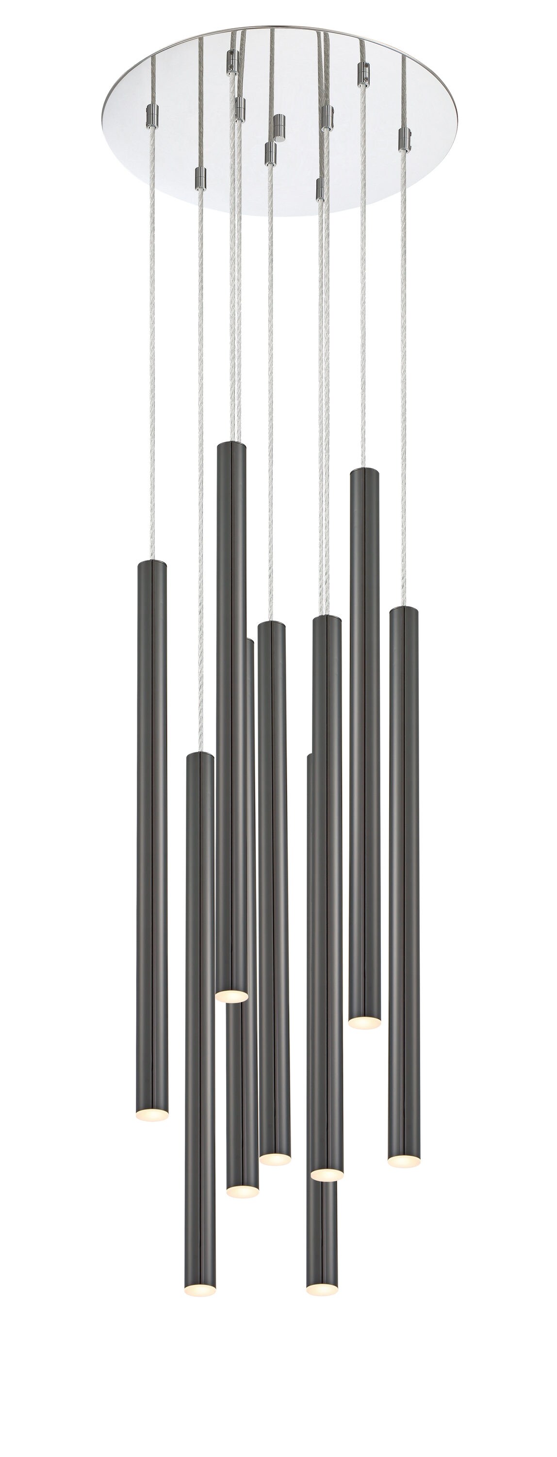 Z-Lite 917MP24-PBL-LED-9RCH Forest Chrome LED Pool Table Lighting