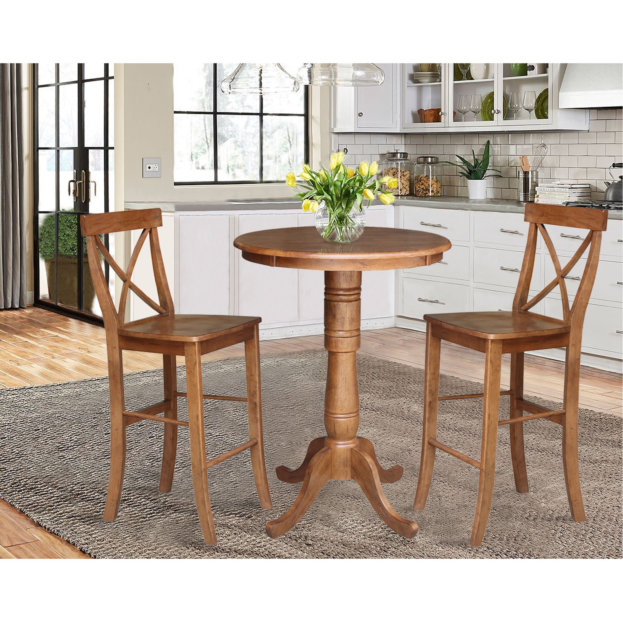 International Concepts K42-30RT-6B-S6133-2 Dining-Sets - View #2