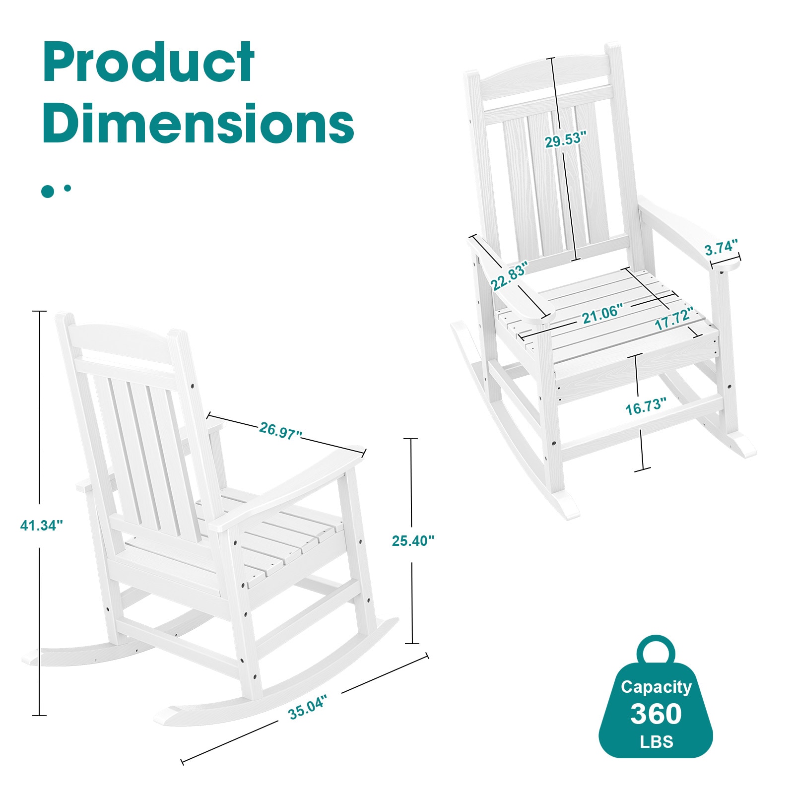 JEAREY 03YY-DZ-WG Patio-Chairs - View #3