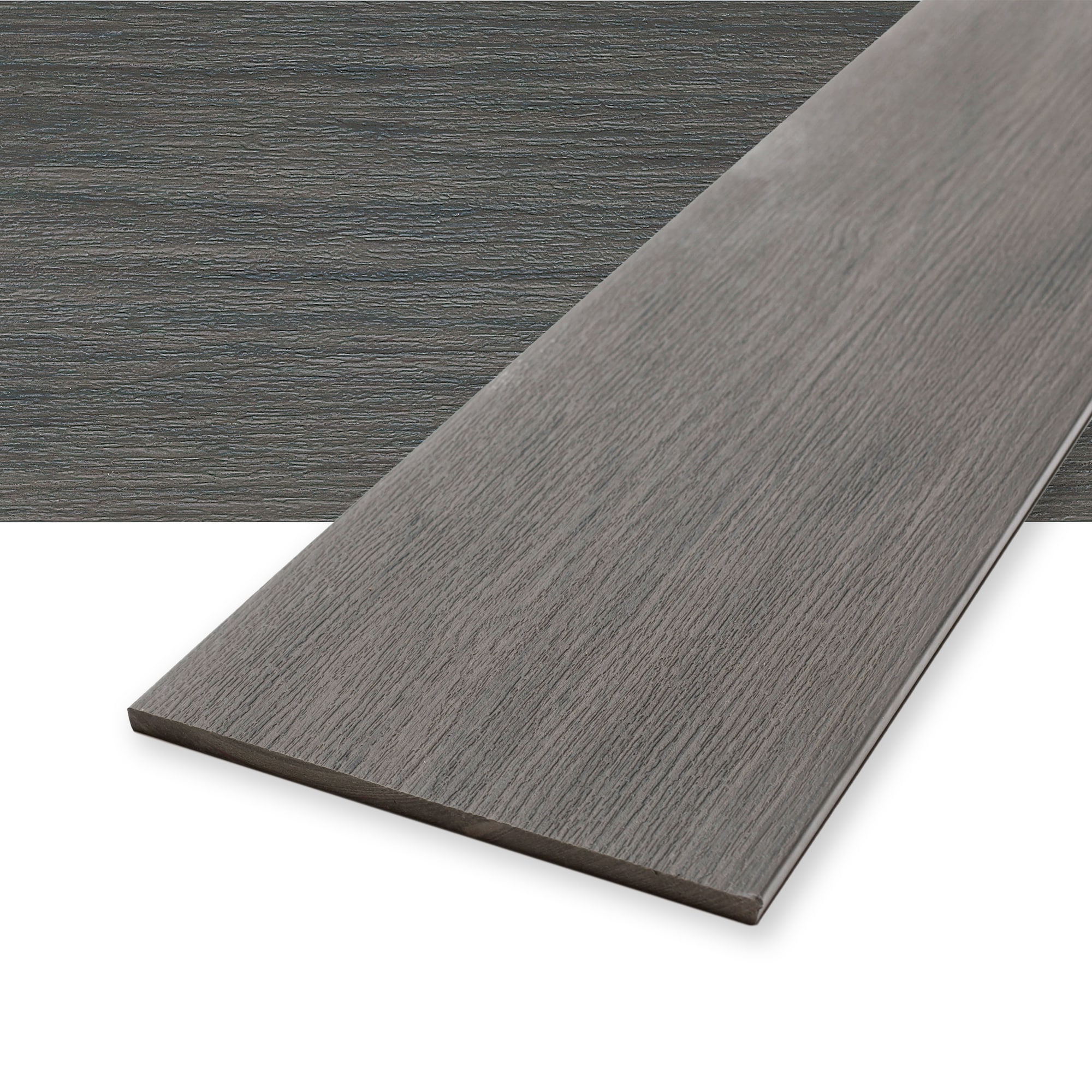 Deckorators 237856 Vista 1/2-in x 12-in x 12-ft Composite Driftwood Fascia deck board