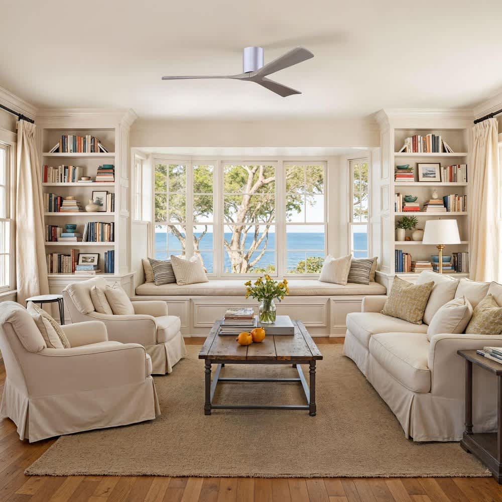 Matthews Fan Company A-MF-IR3H-BN-GA-60 Ceiling-Fans - View #2