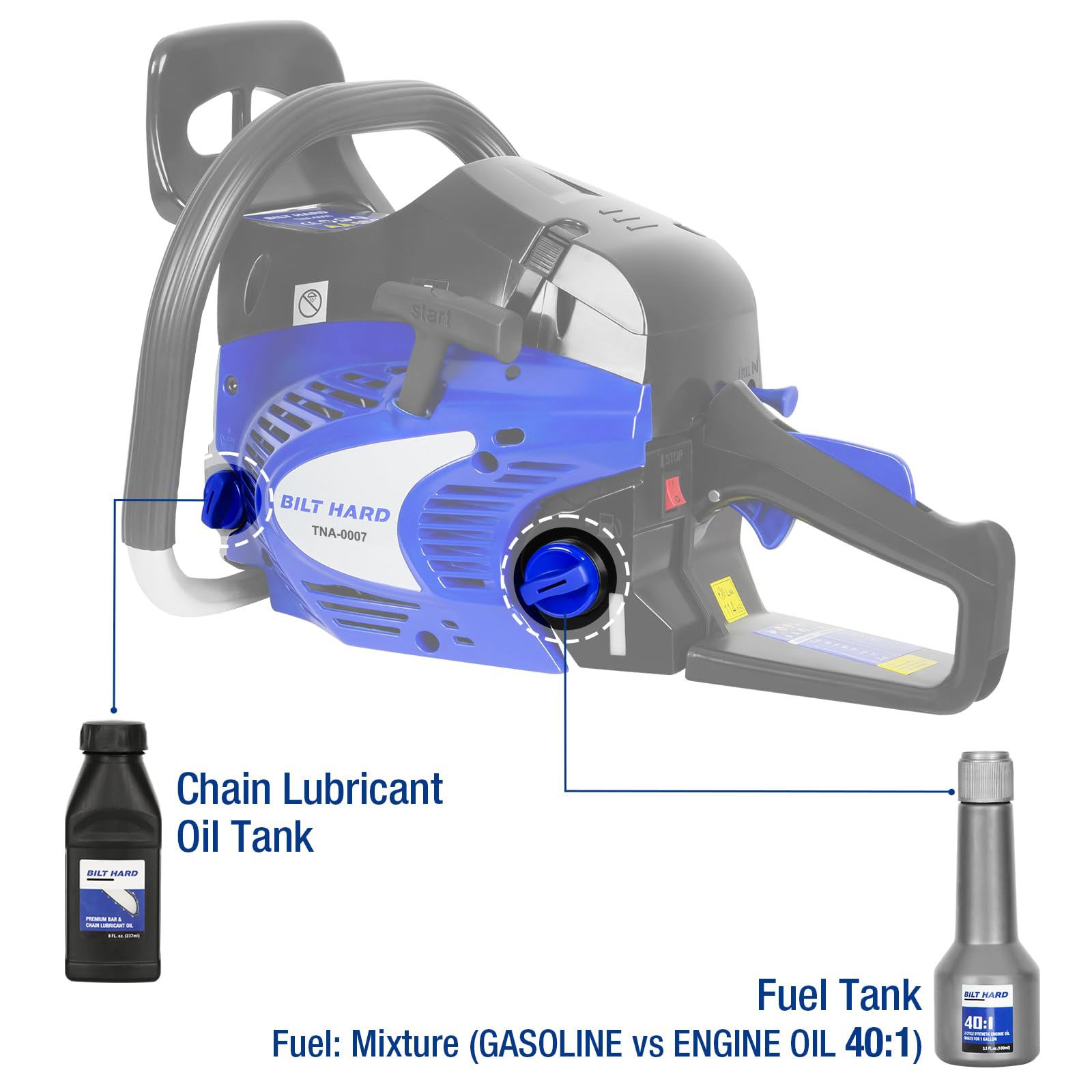 BILT HARD TNA-0007 Cordless-Chainsaw - View #7