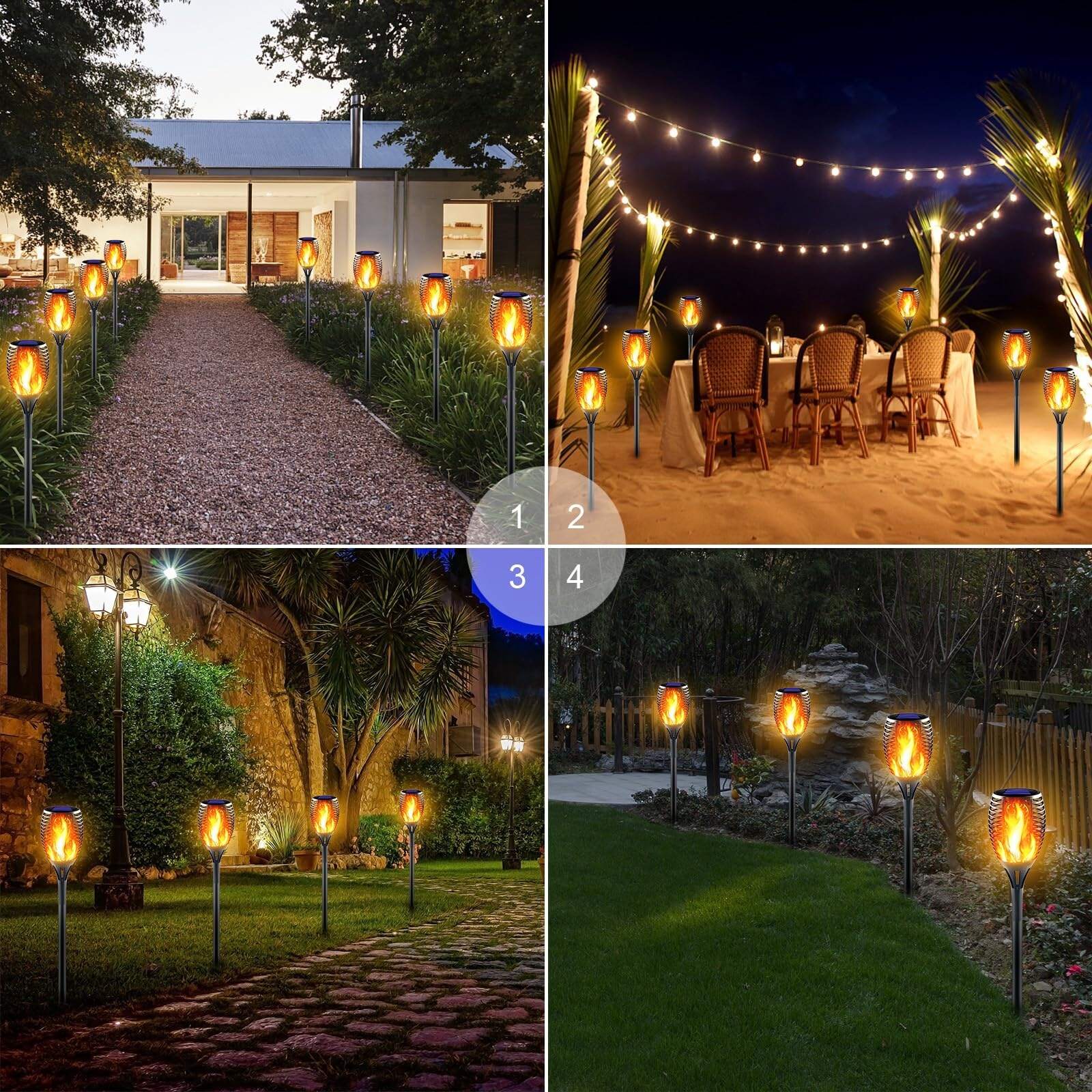 ITOPFOX LIT0506R38 Citronella-Torches - View #6