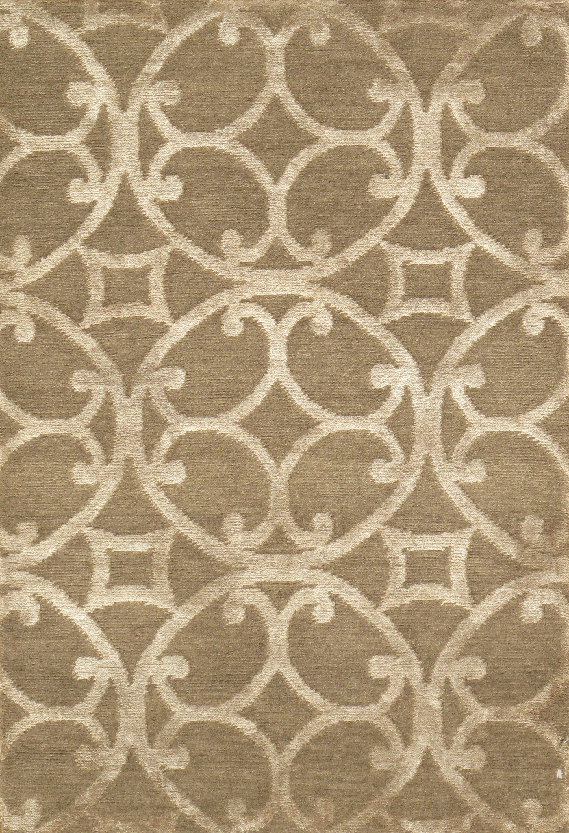 Pasargad Home CIRC-1 2X3 Modern 2 X 3 Brown Indoor Area Rug