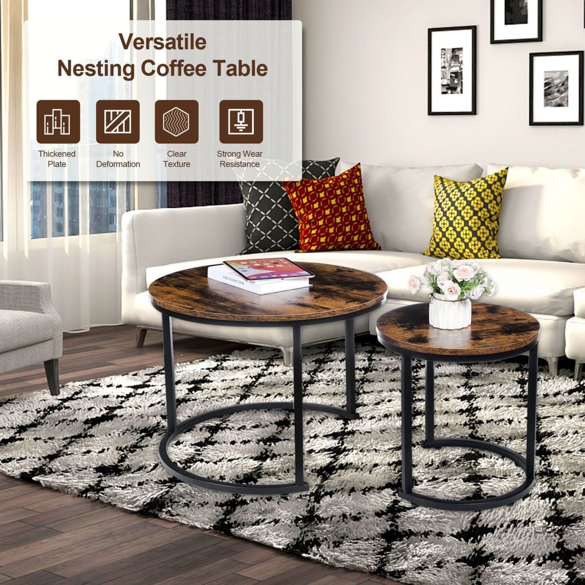 JASMODER FNTABLCOFE2IN1WOOD Coffee-Tables - View #8