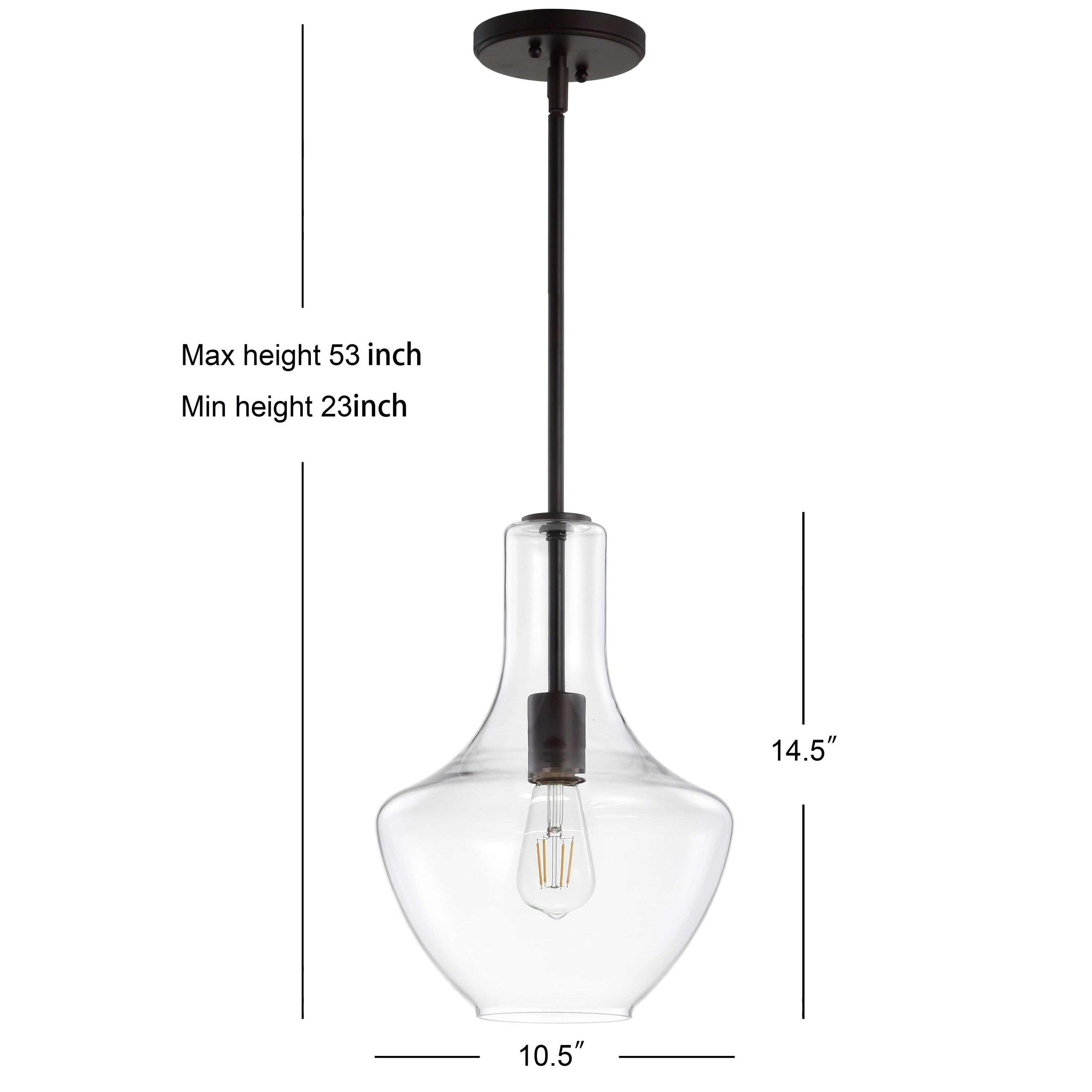 JONATHAN  Y JYL6400B Pendant-Lights - View #7