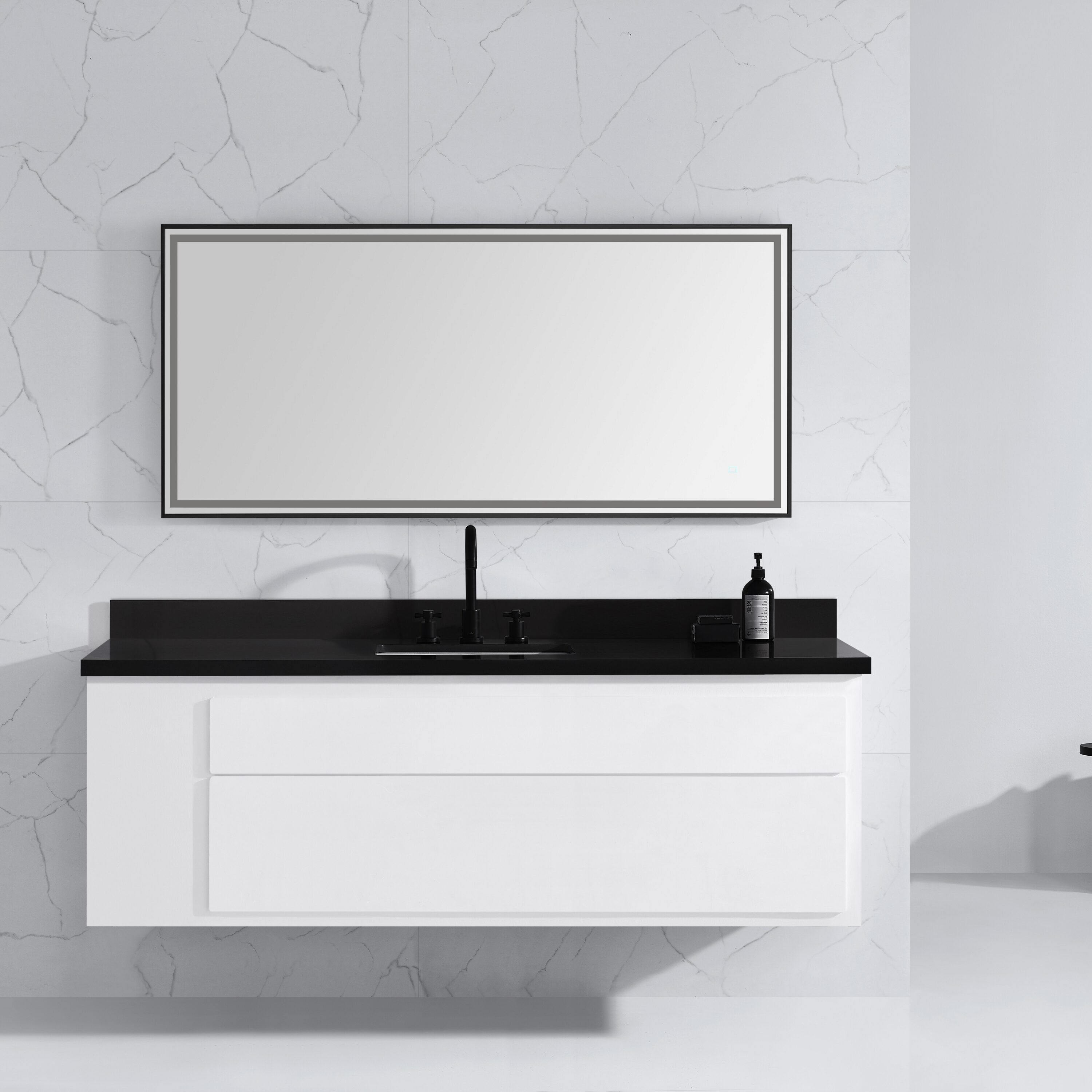Avanity LED-M59-MB Framed-Bath-Mirrors - View #5