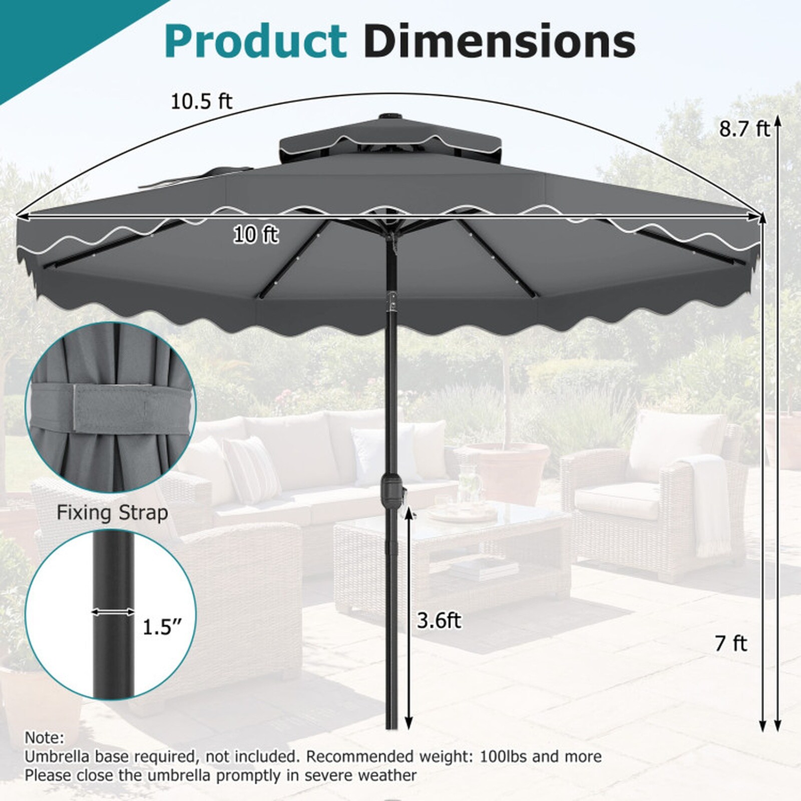 SUGIFT LW108SUGHY2455 Umbrellas-2 - View #3