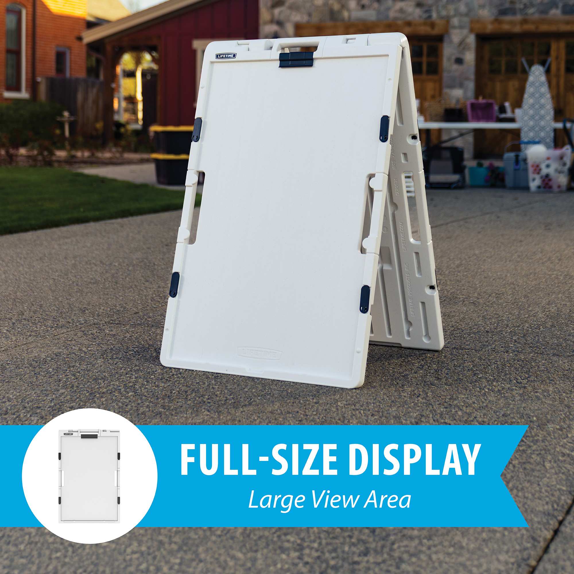 LIFETIME 81095 Sign-Holders - View #3