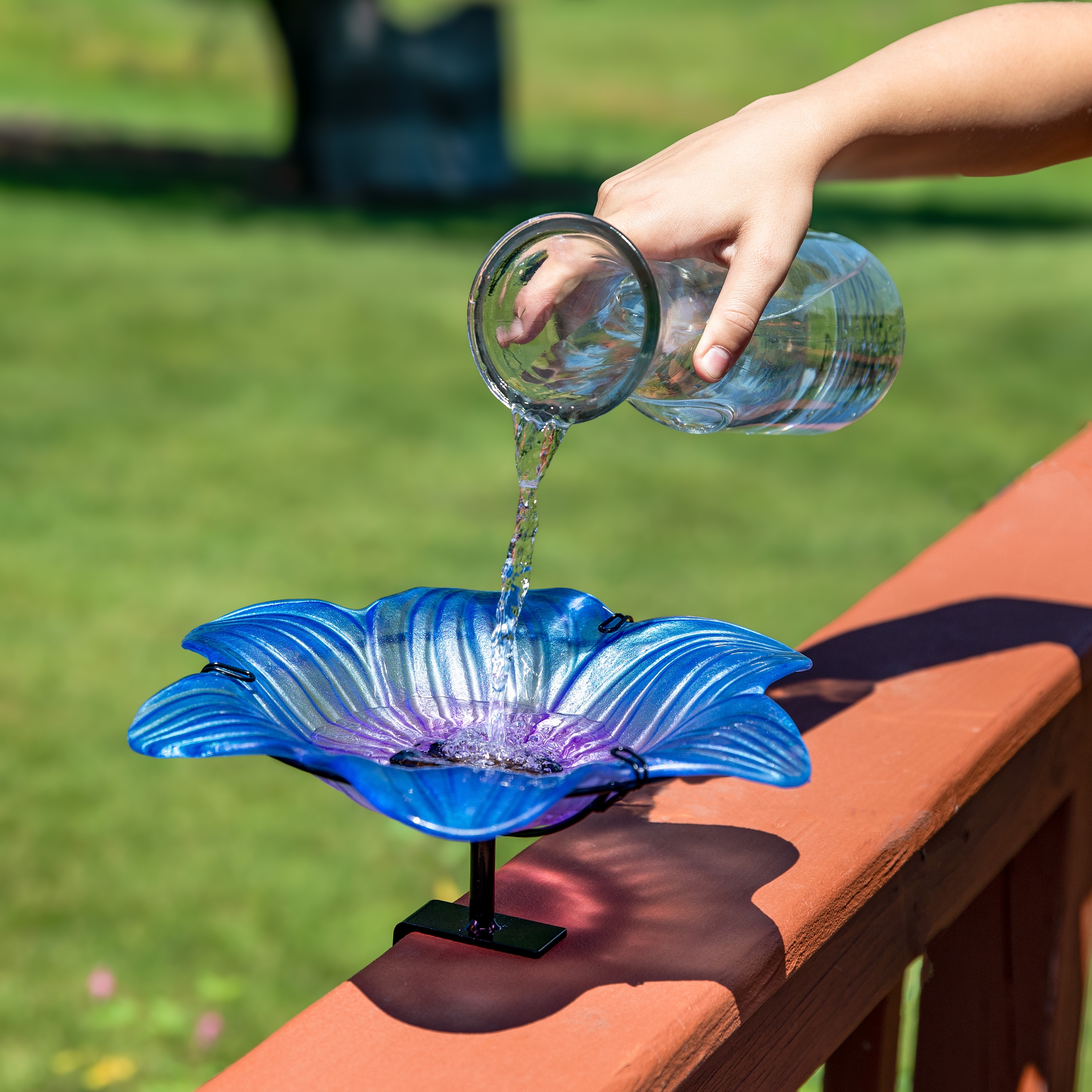 Sunnydaze Decor HB-158 birdbaths - View #11