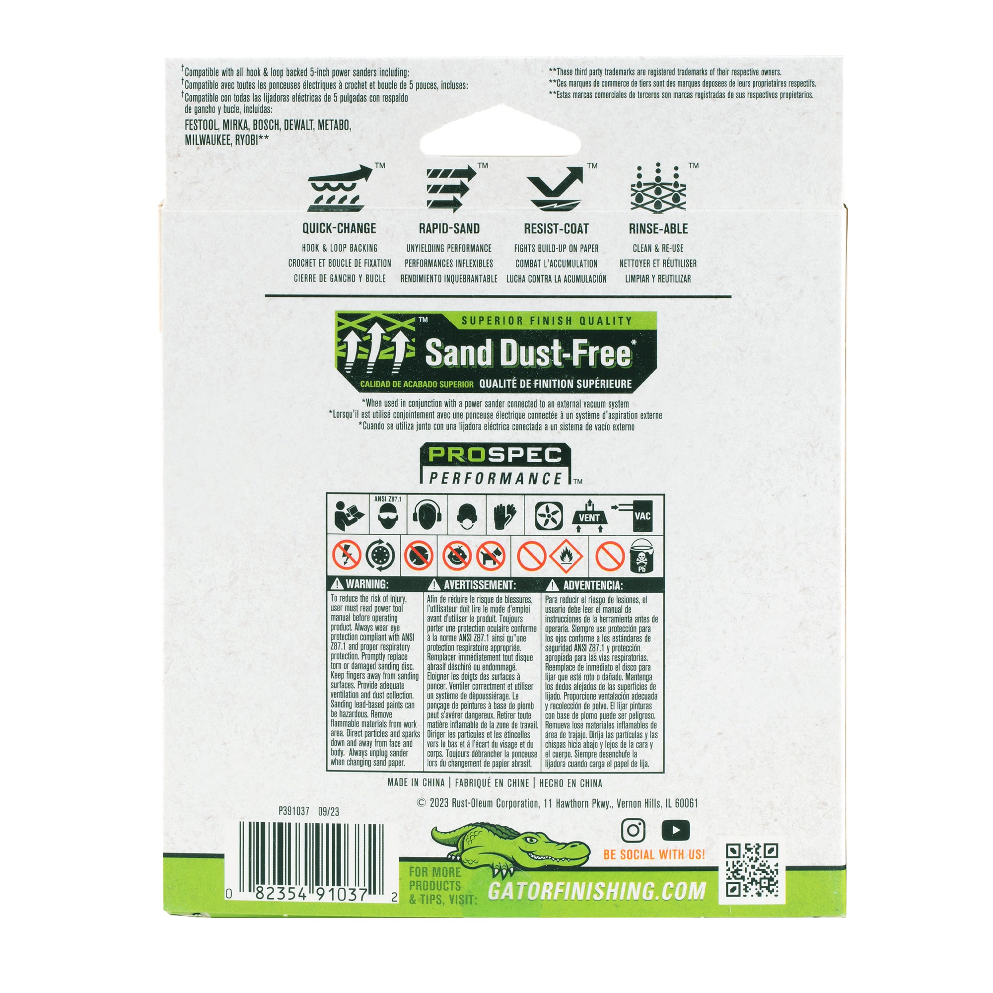 Gator 391037 Pt-Sandpaper - View #4