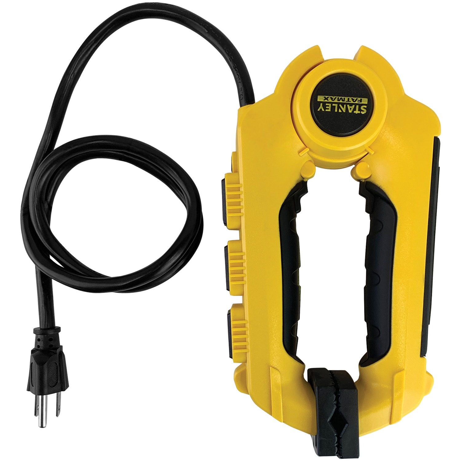 Stanley 3-Outlet Indoor Yellow Power Strip at