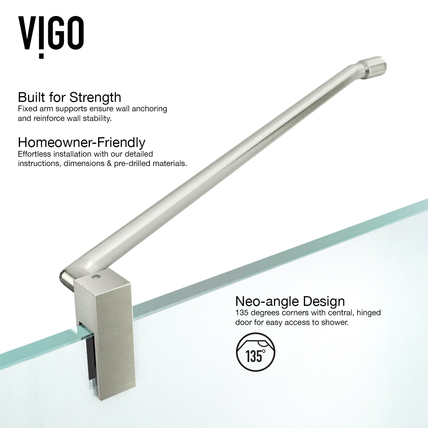 VIGO VG6062BNCL36 Shower-Doors - View #11