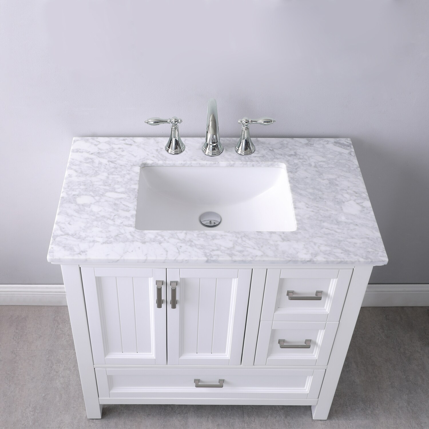 Altair 538036-WH-CA-NM Bath-Vanity-Combo - View #2