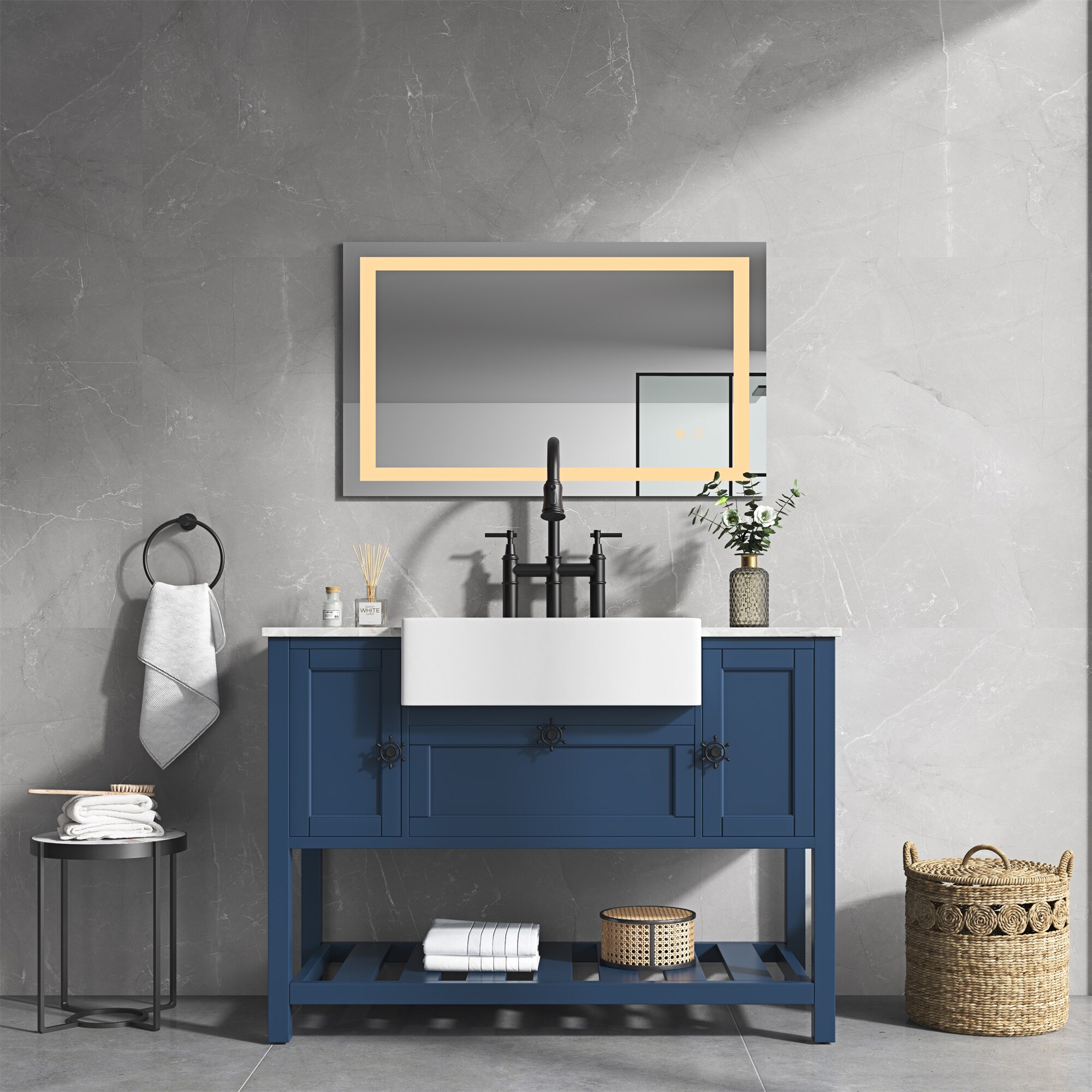 BABOOM BOM-0122118-OR Framed-Bath-Mirrors - View #4