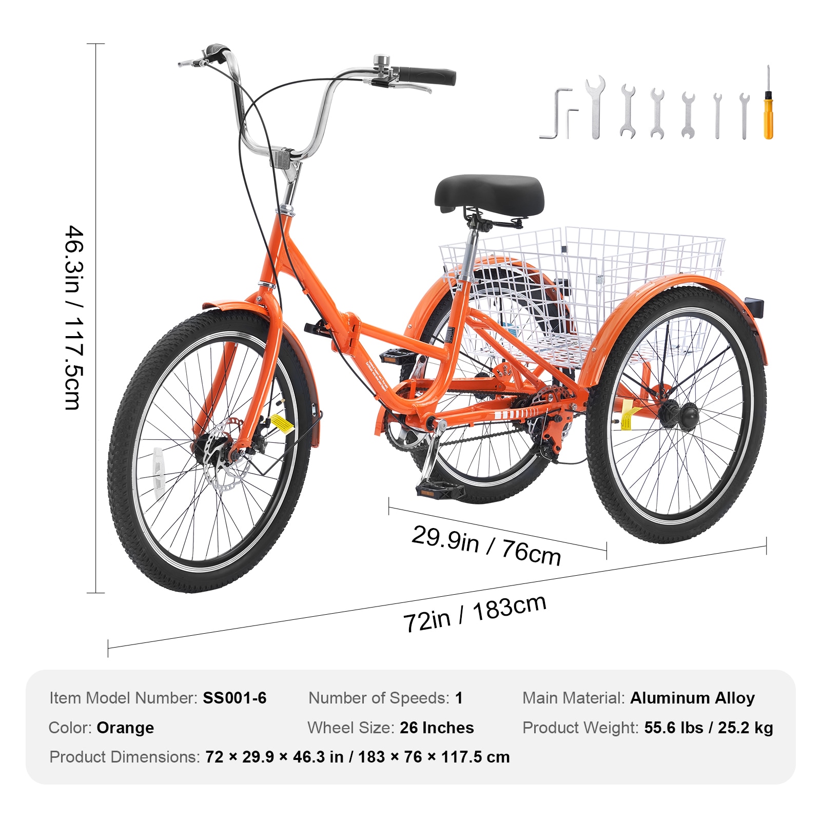 VEVOR ZDKRLSLCW26C91DOGV0 bikes - View #3