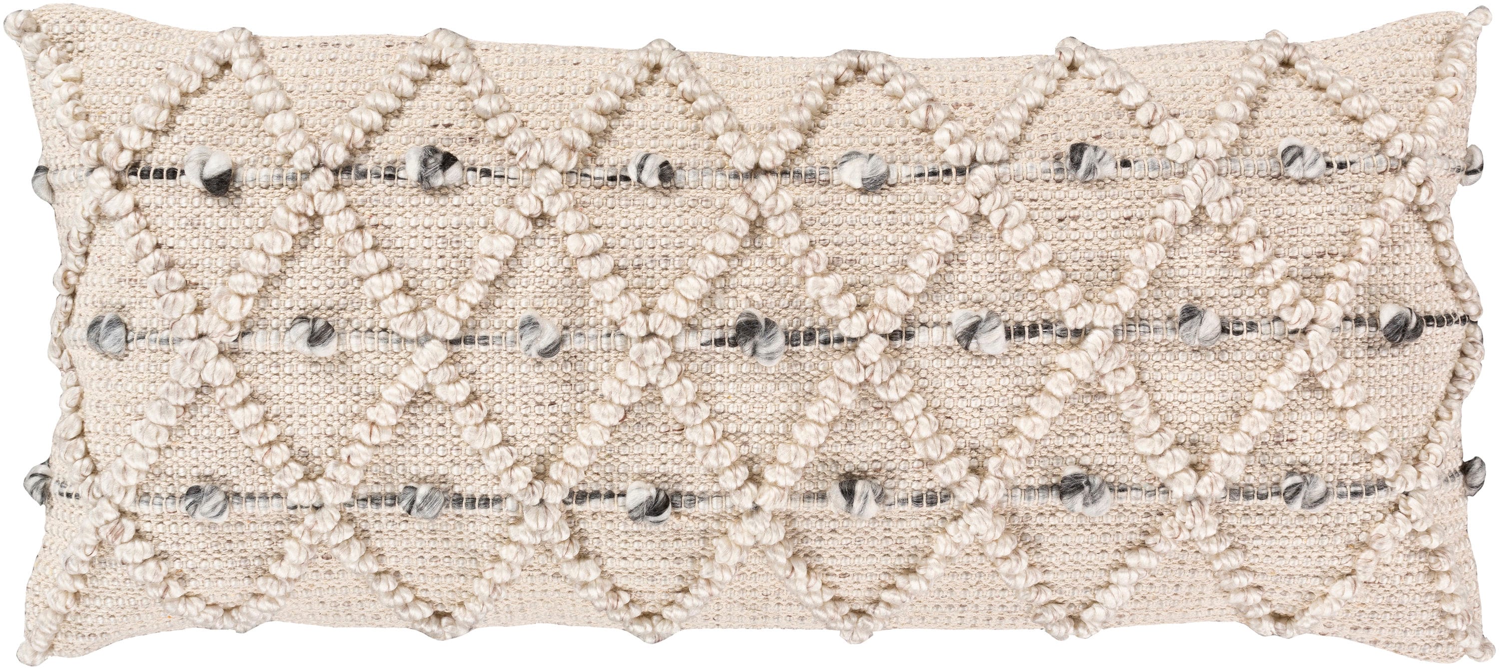 Livabliss ADR009-3214P Anders 14-in x 32-in Khaki Oblong Indoor Decorative Pillow