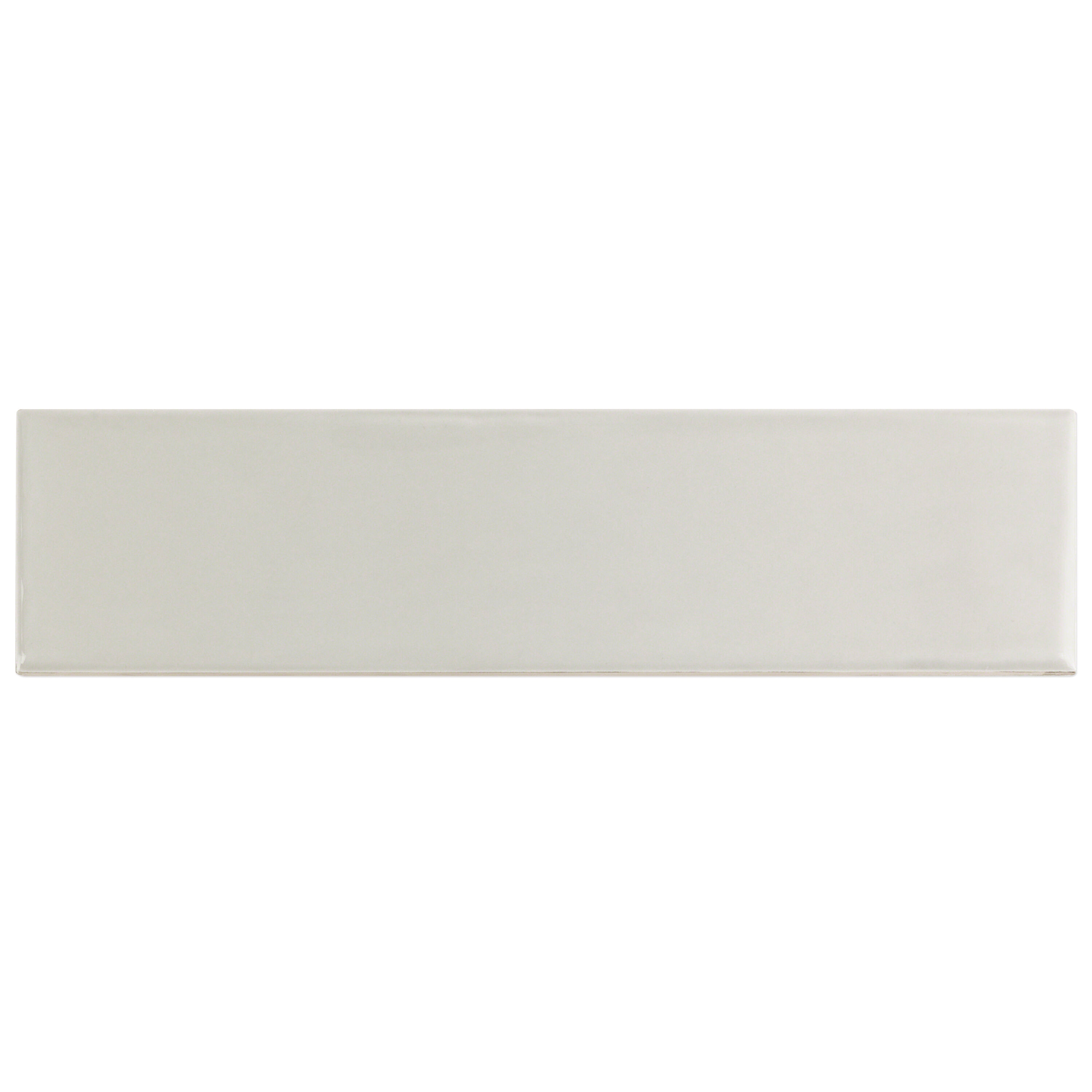Artmore Tile EXT3RD103468 Sample - Bolton Dove Gray 3-in x 12-in Polished Ceramic Subway Wall Tile