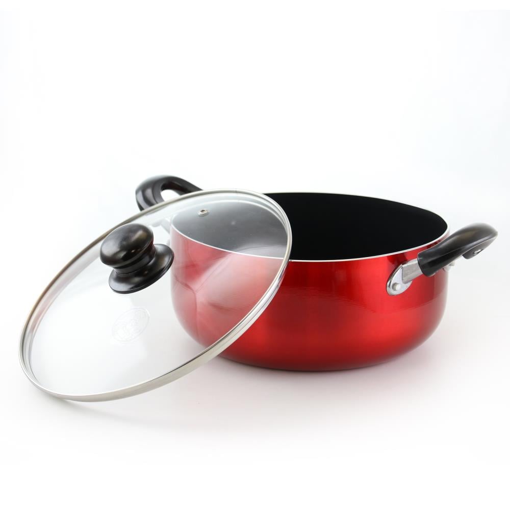 Better Chef 14-in Aluminum Cookware Set with Lid in the Cooking Pans ...