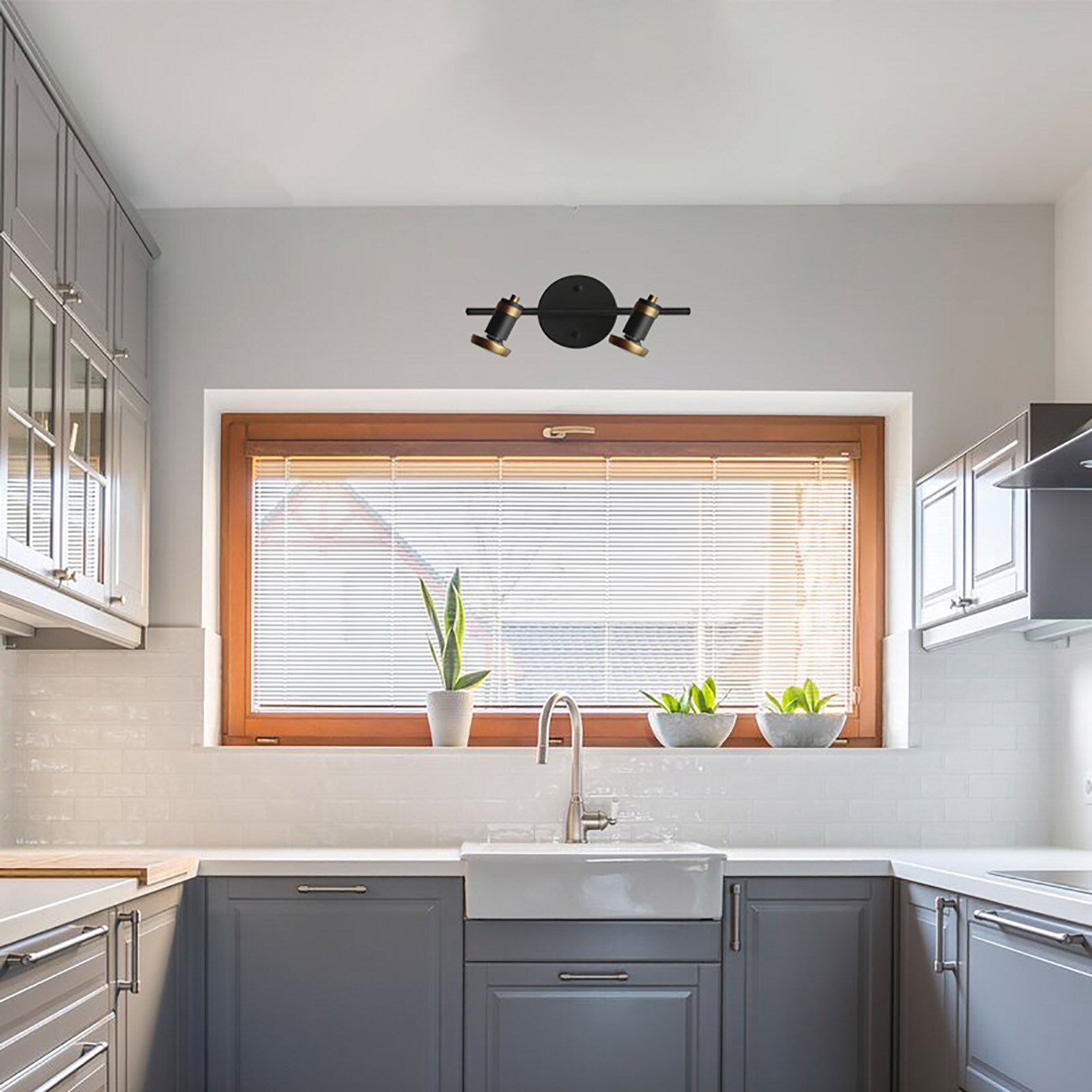 Whitfield Lighting TP391-2BKNG flushmounts - View #6