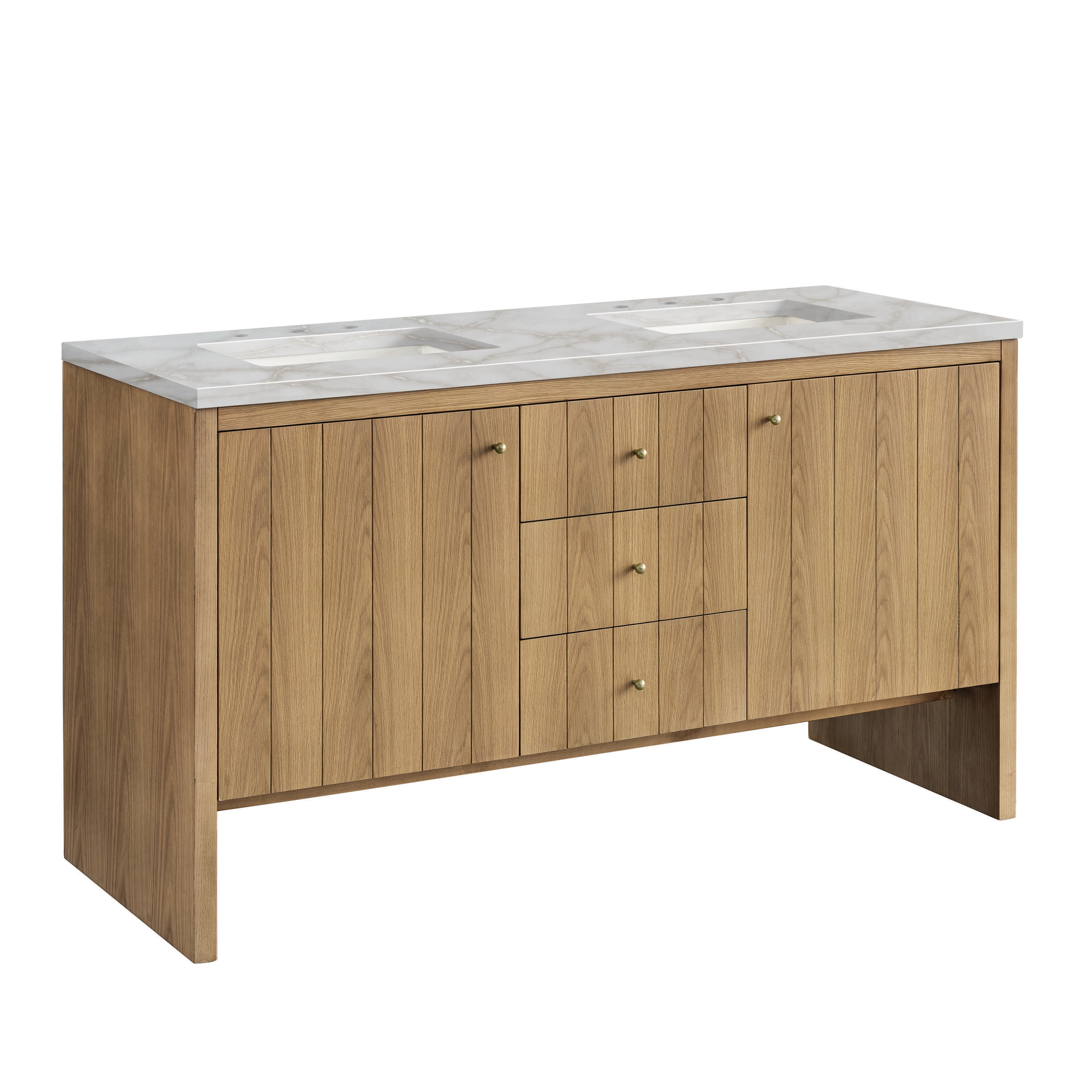 James Martin Vanities 435-V60D-LNO-3VSL Bath-Vanity-Combo - View #6