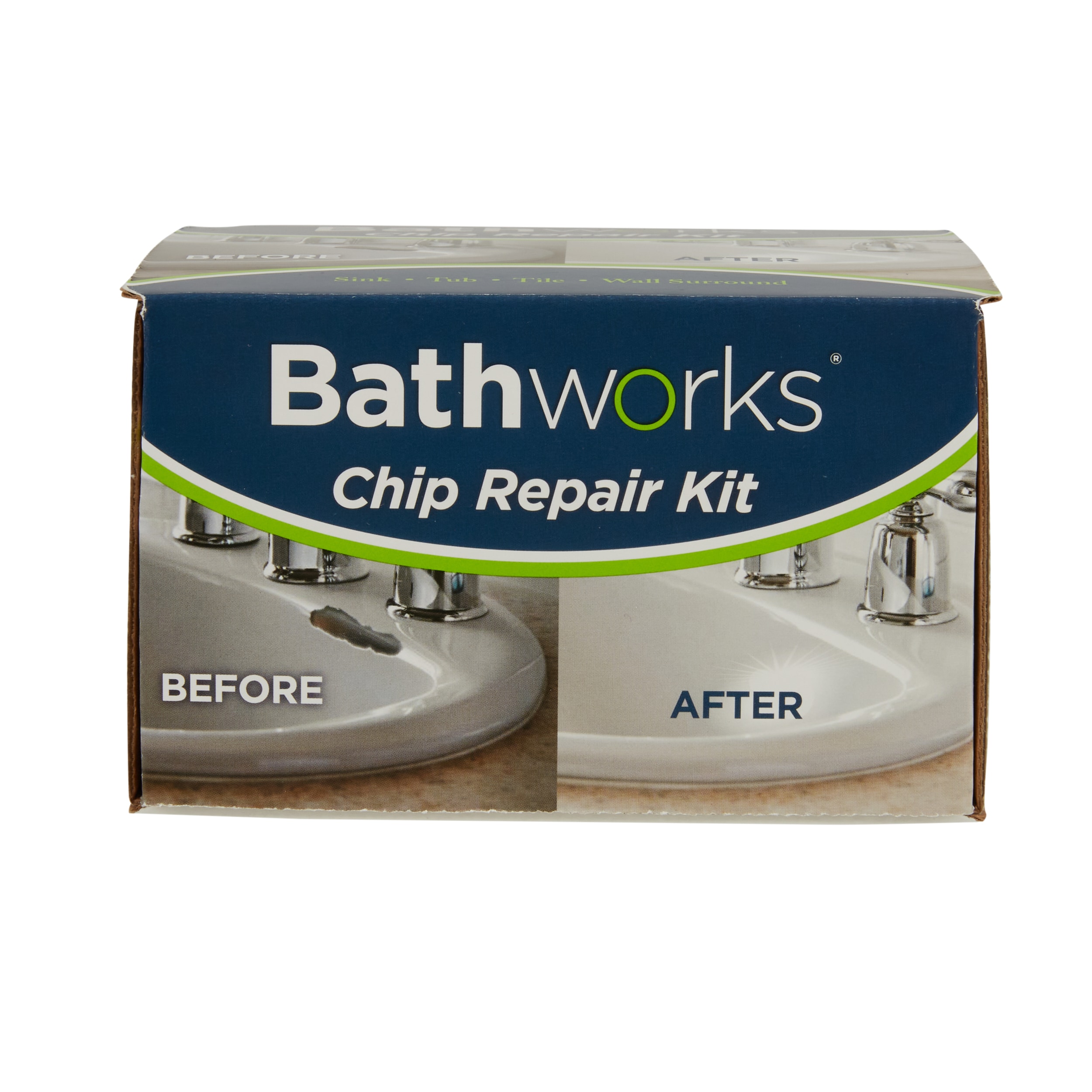 Bathworks 4 oz. Tub and Tile Chip Repair Kit in Bone