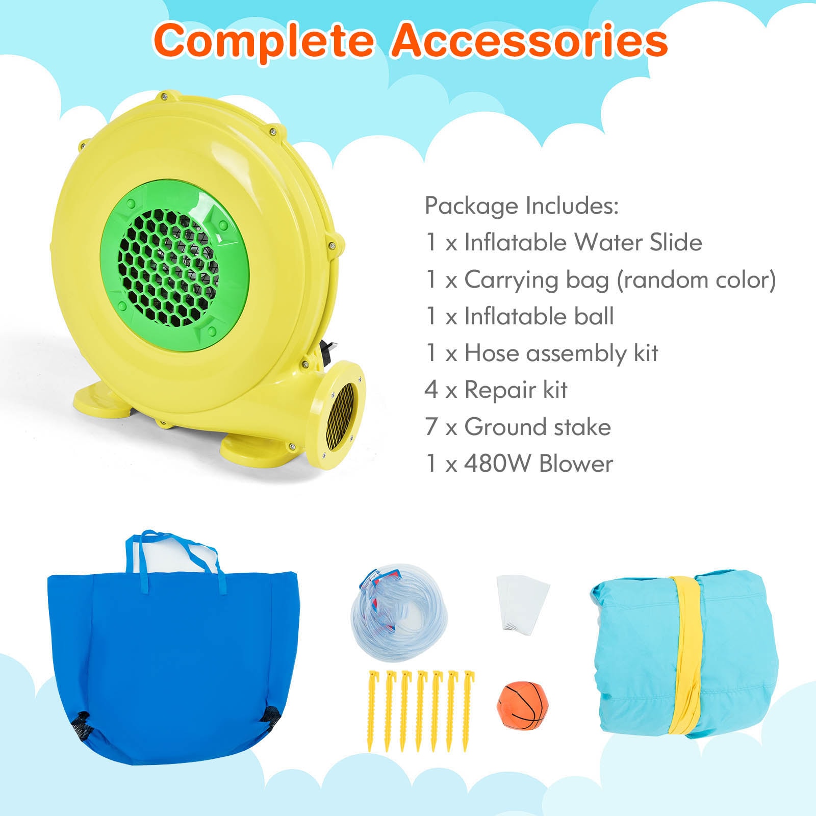 Slickblue D-CO-74107PO Bounce-Houses - View #4