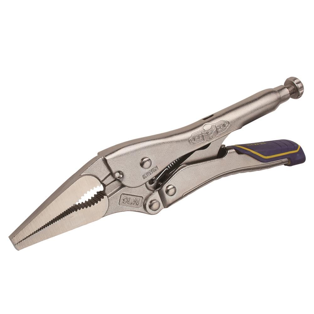 IRWIN Fast Release 9-in Automotive Long Nose Locking Wire Cutter in the  Pliers department at
