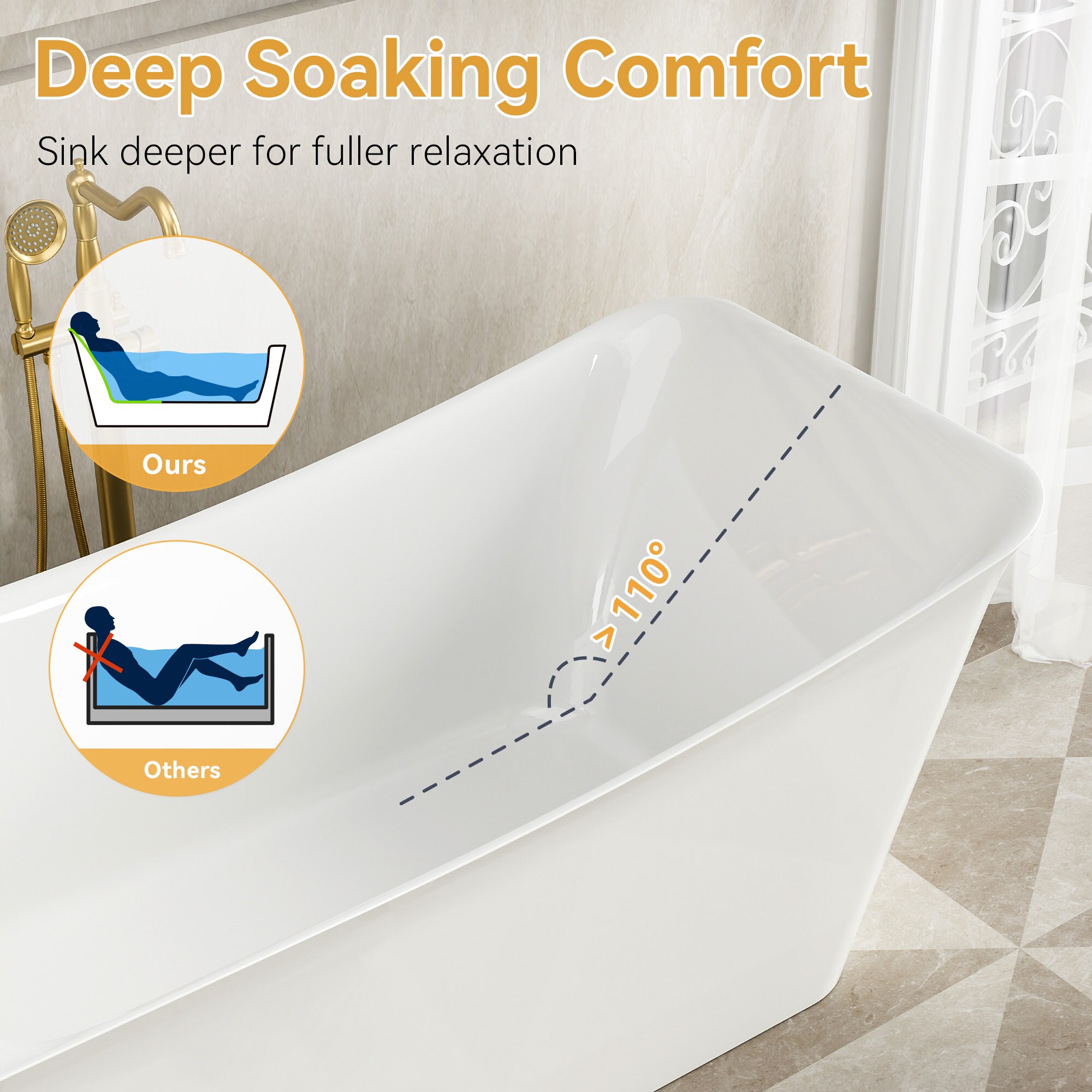Forclover TUW-Y613 bathtubs - View #9