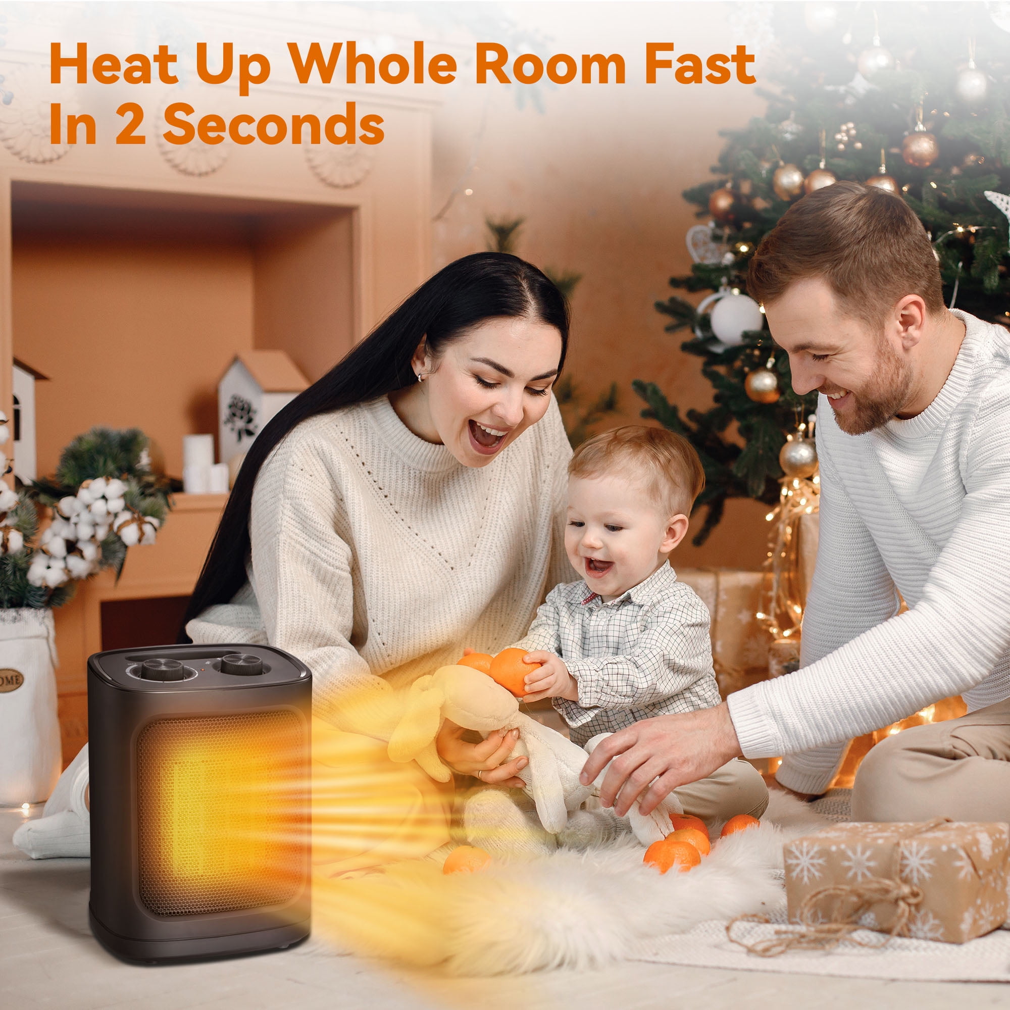 COWSAR LSCE36SPH18BK Portable-Electric-Heat - View #7