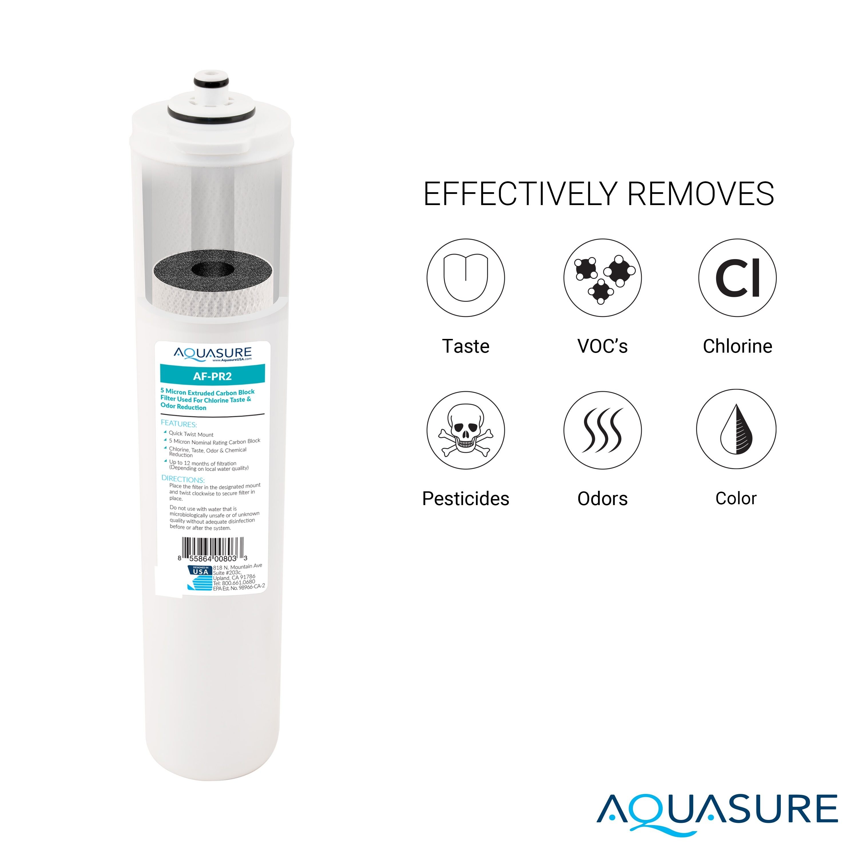 AQUASURE AF-CP100 Under-Sink-Filtration-Systems - View #7