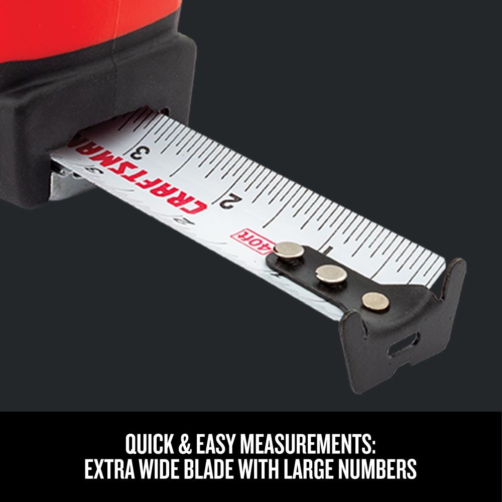 CRAFTSMAN PRO-11 40-ft Tape Measure in the Tape Measures department at 