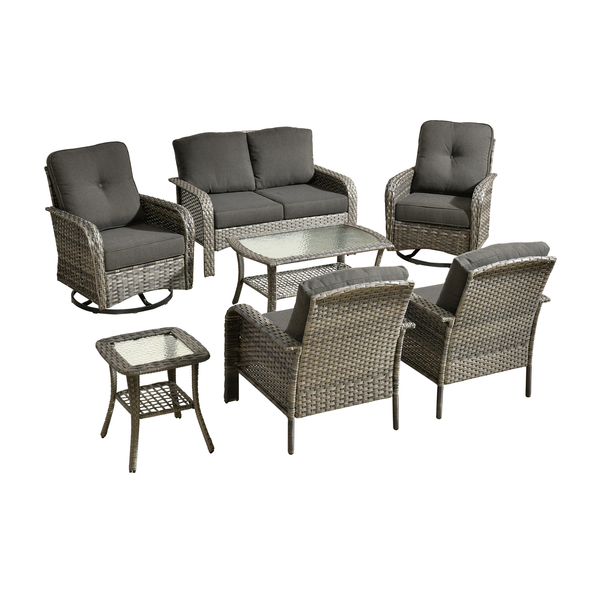 ALTRIGUS 6LYZGNCGNDS10071AL Patio-Conversation-Sets - View #2