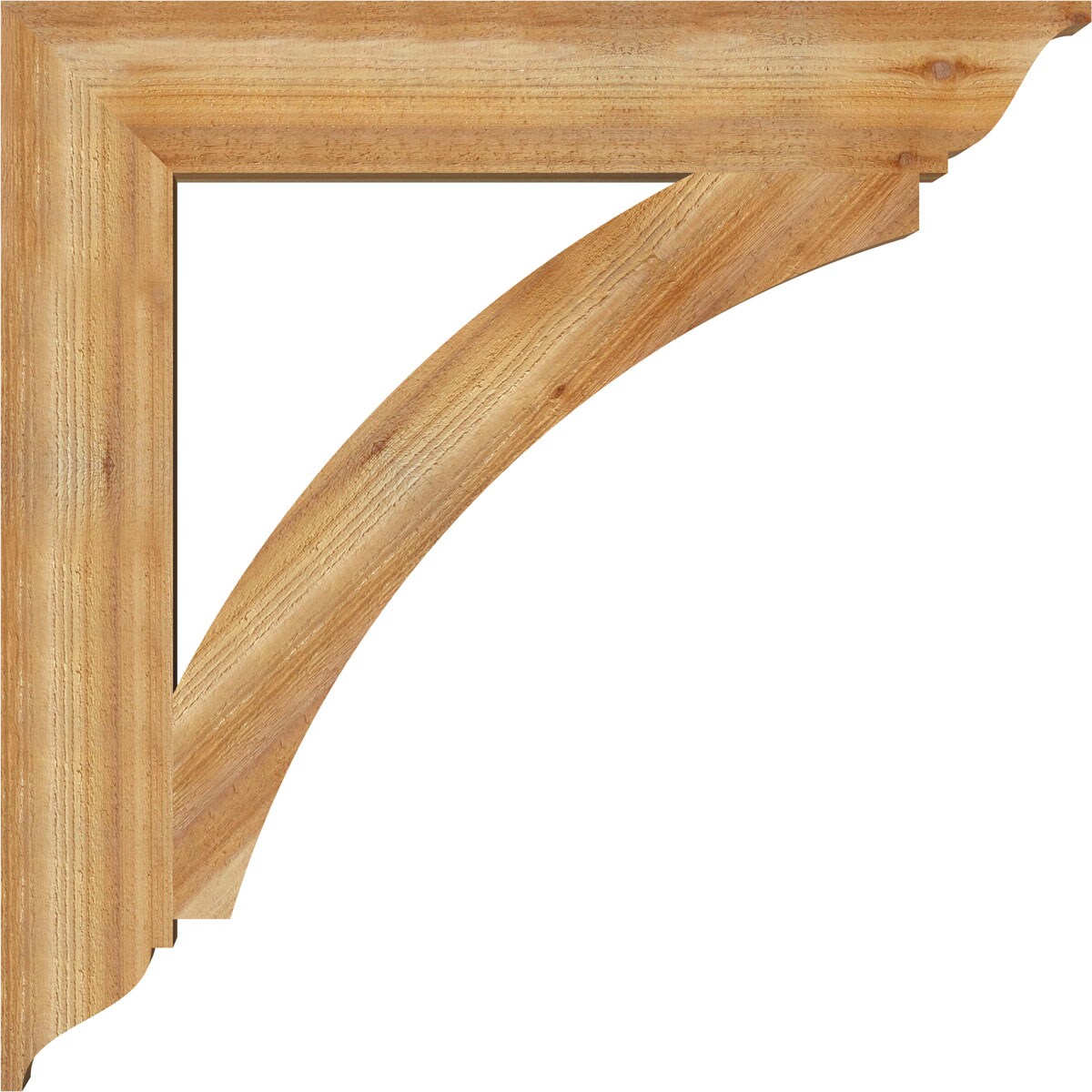 Ekena Millwork BKT06X38X38THR01RWR Exterior-Brackets-Braces - View #3