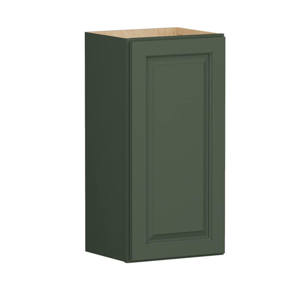 Shenandoah - Stemson 12-in W x 30-in H x 12-in D Sage Painted Wall Fully Assembled Cabinet Raised...