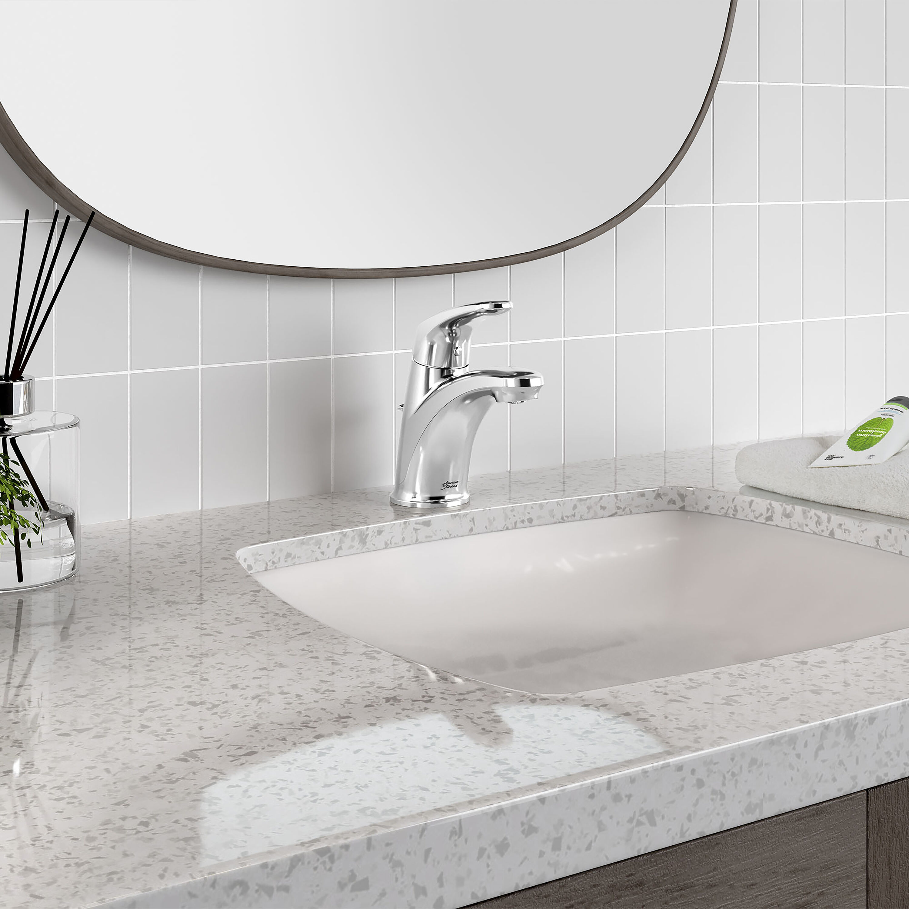 American Standard 7075104.002 Lavatory-Faucets - View #3