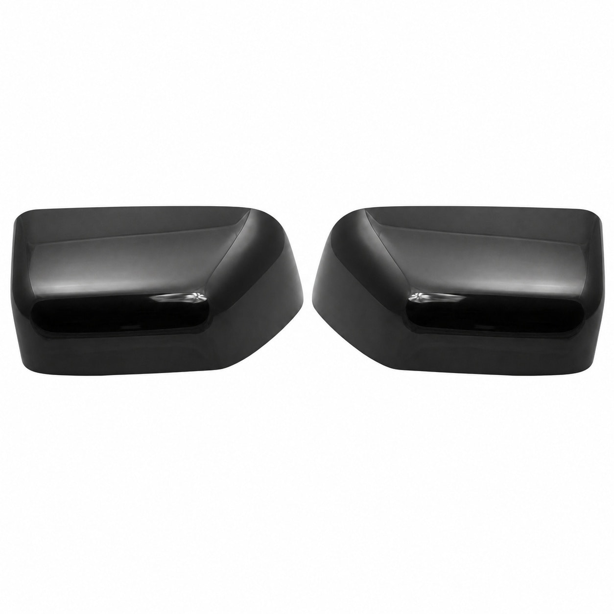 Aoibox  Chrome Replacement Top Half Tow Mirror Caps Cover Trim Replace for 2017 2024 Ford F250 F350 F450 F550 Super Duty